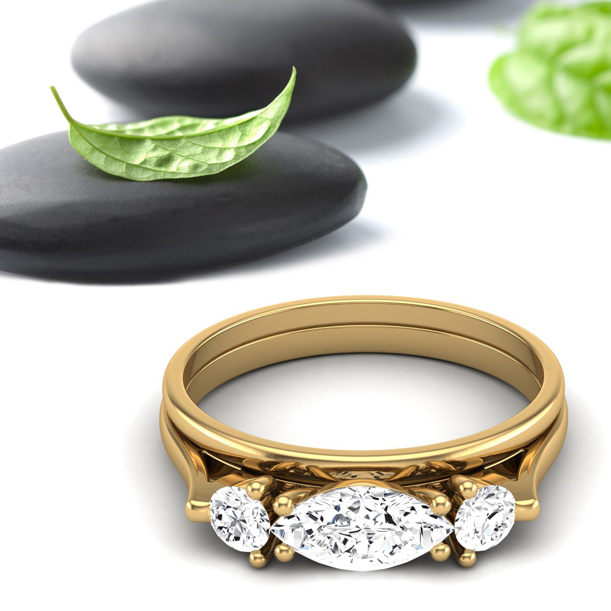 Moissanite Ring