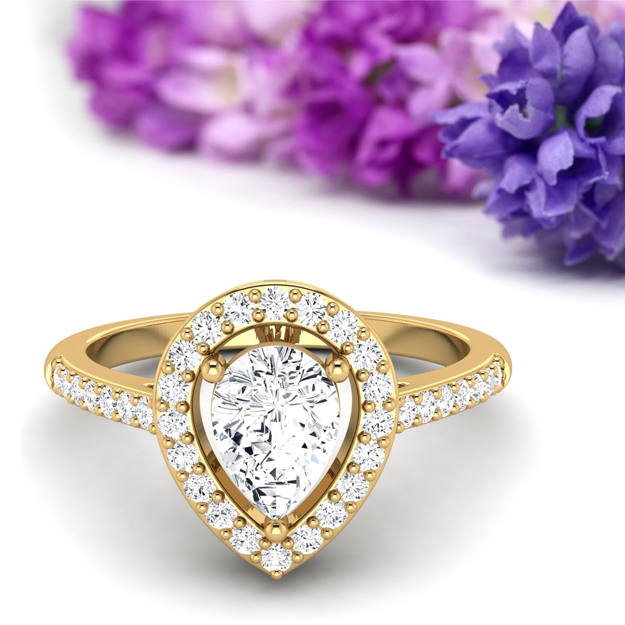 Moissanite Ring