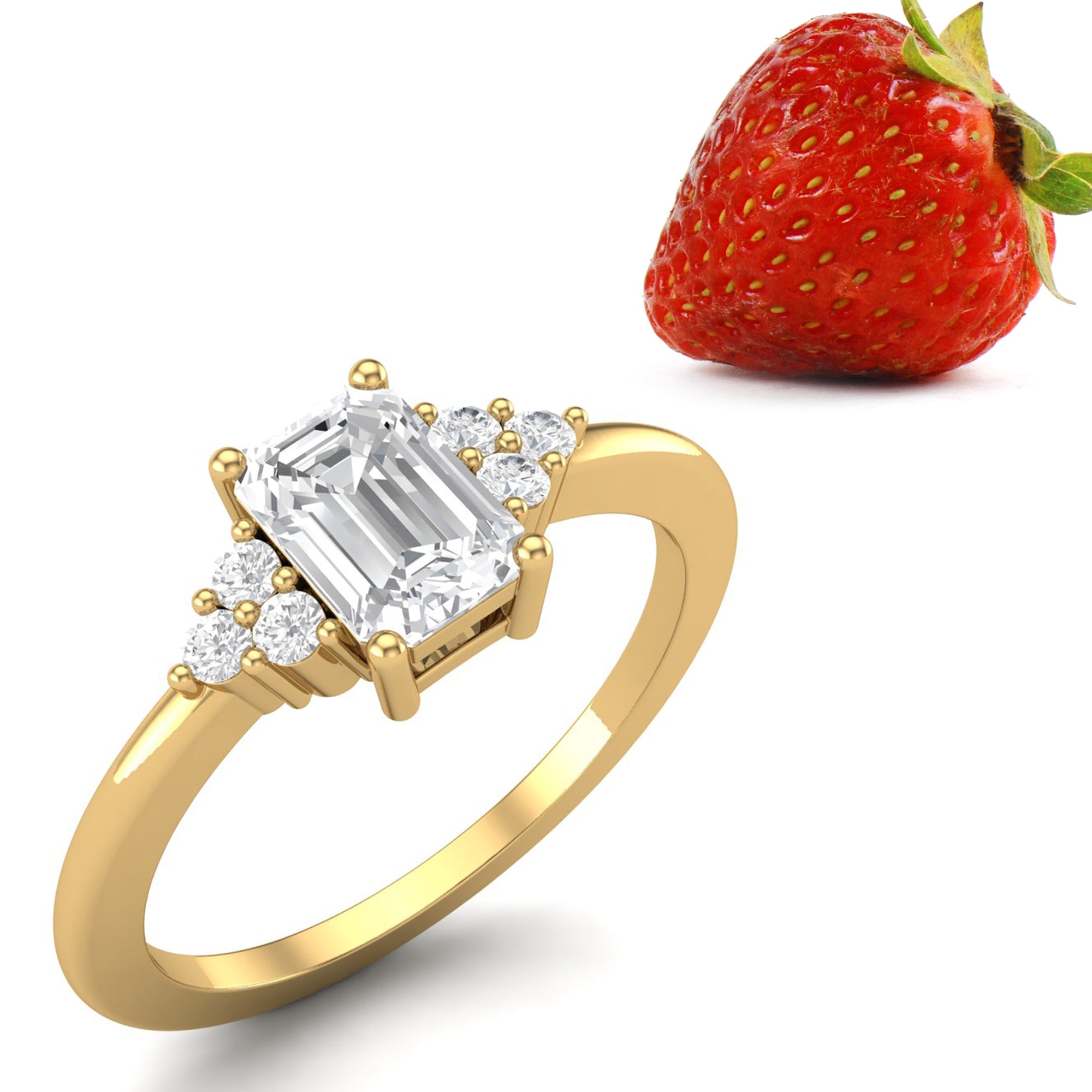 Moissanite Ring