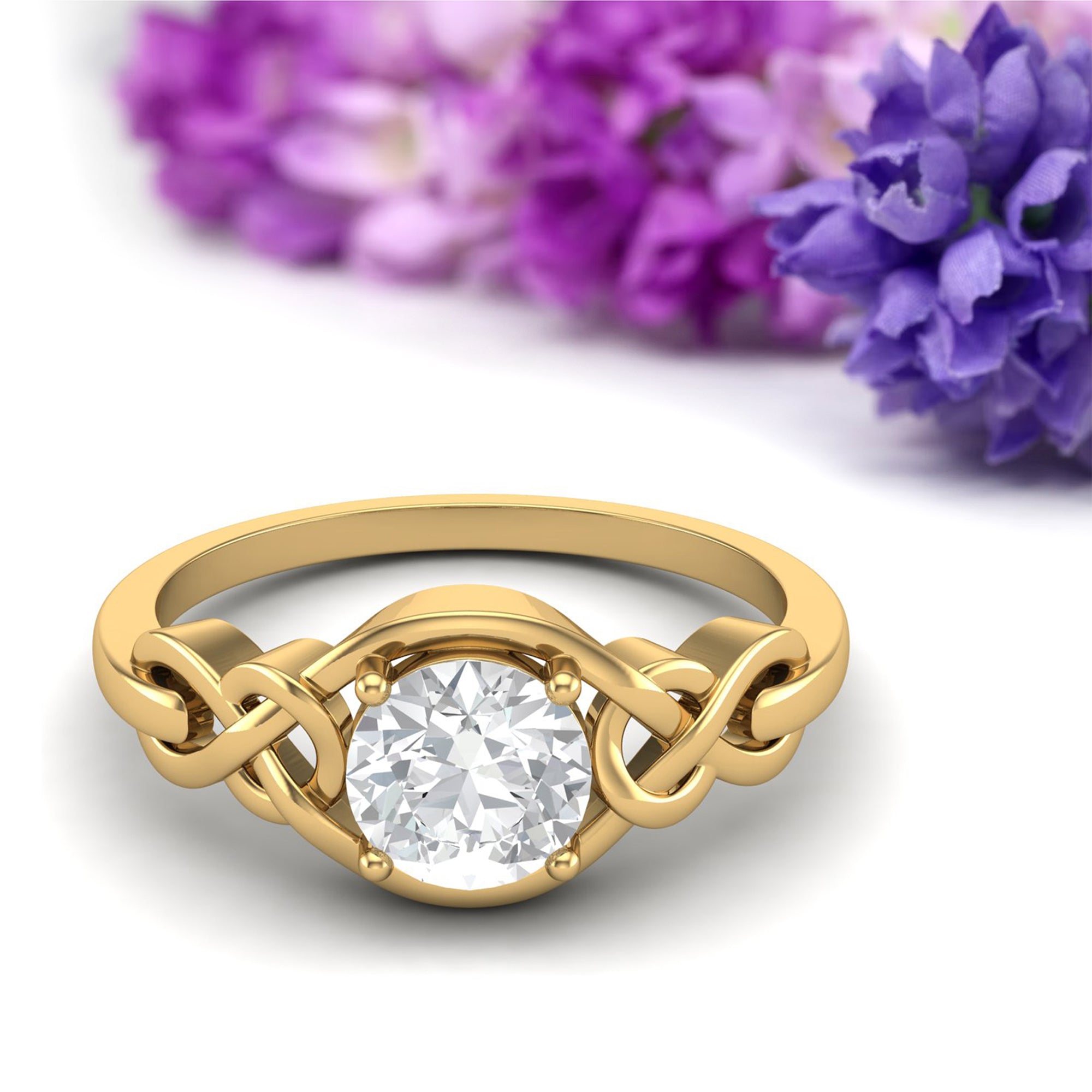 Moissanite Ring