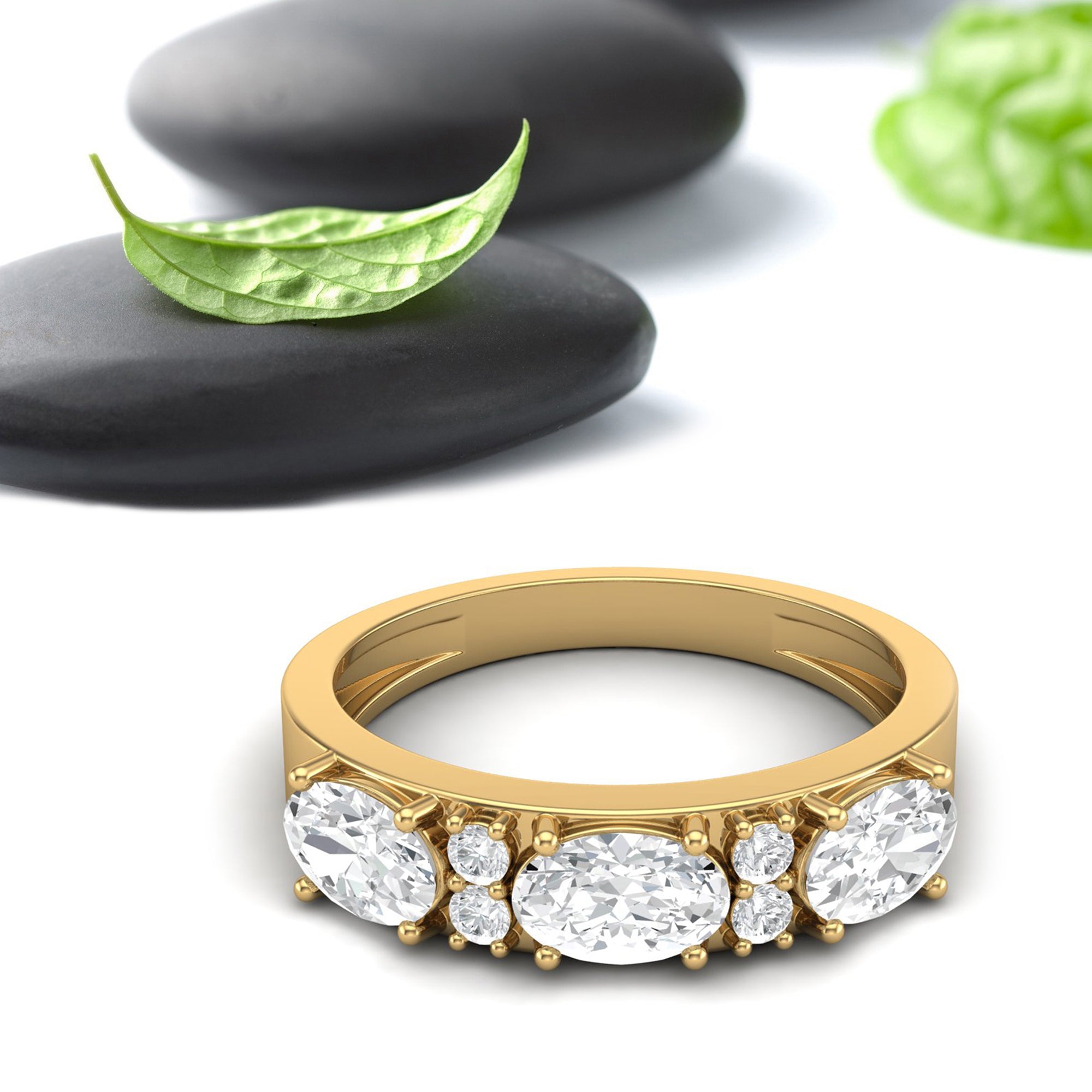 Moissanite Ring