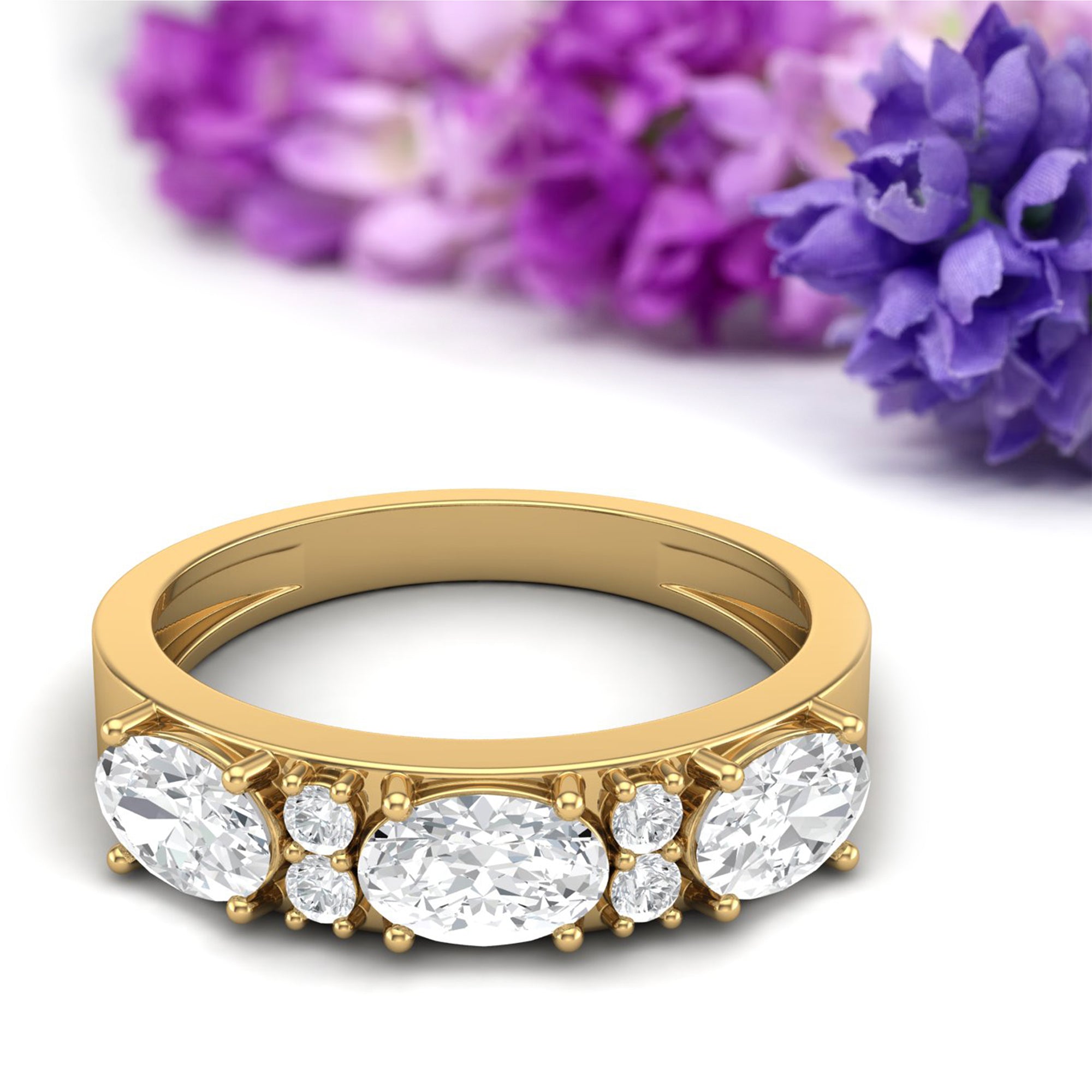 Moissanite Ring