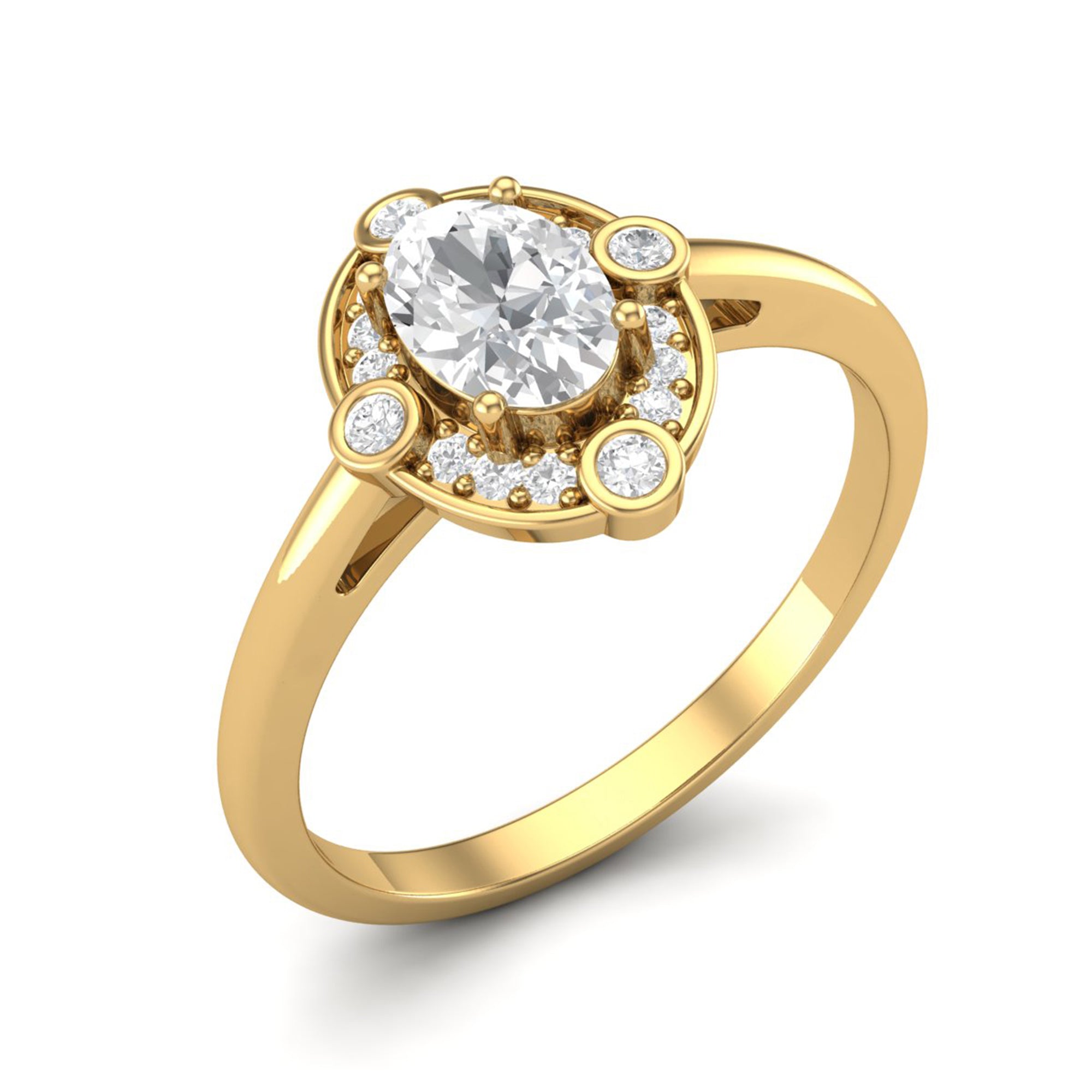 Moissanite Ring
