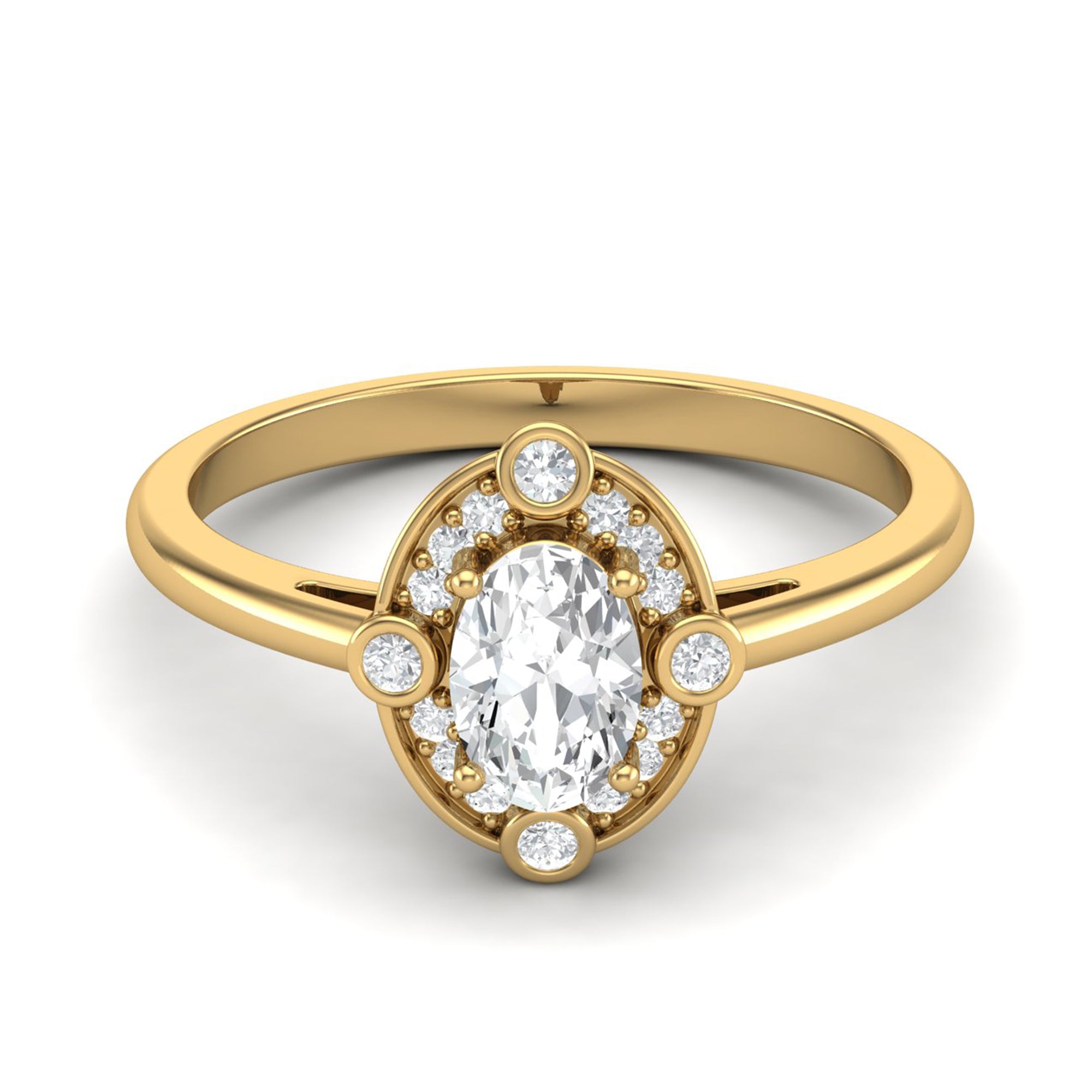 Moissanite Ring