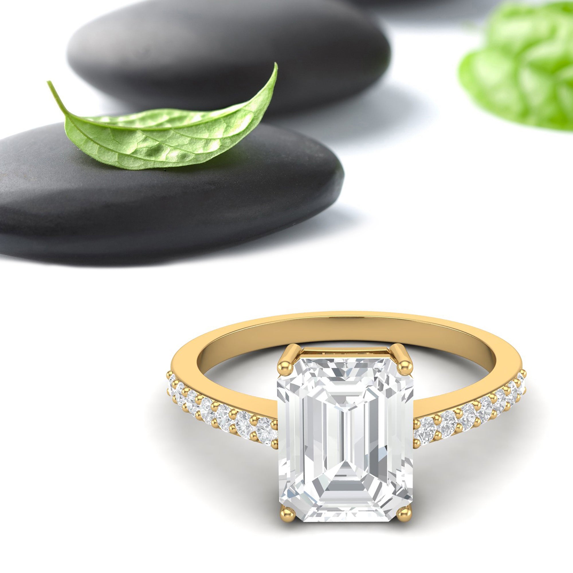 Moissanite Ring
