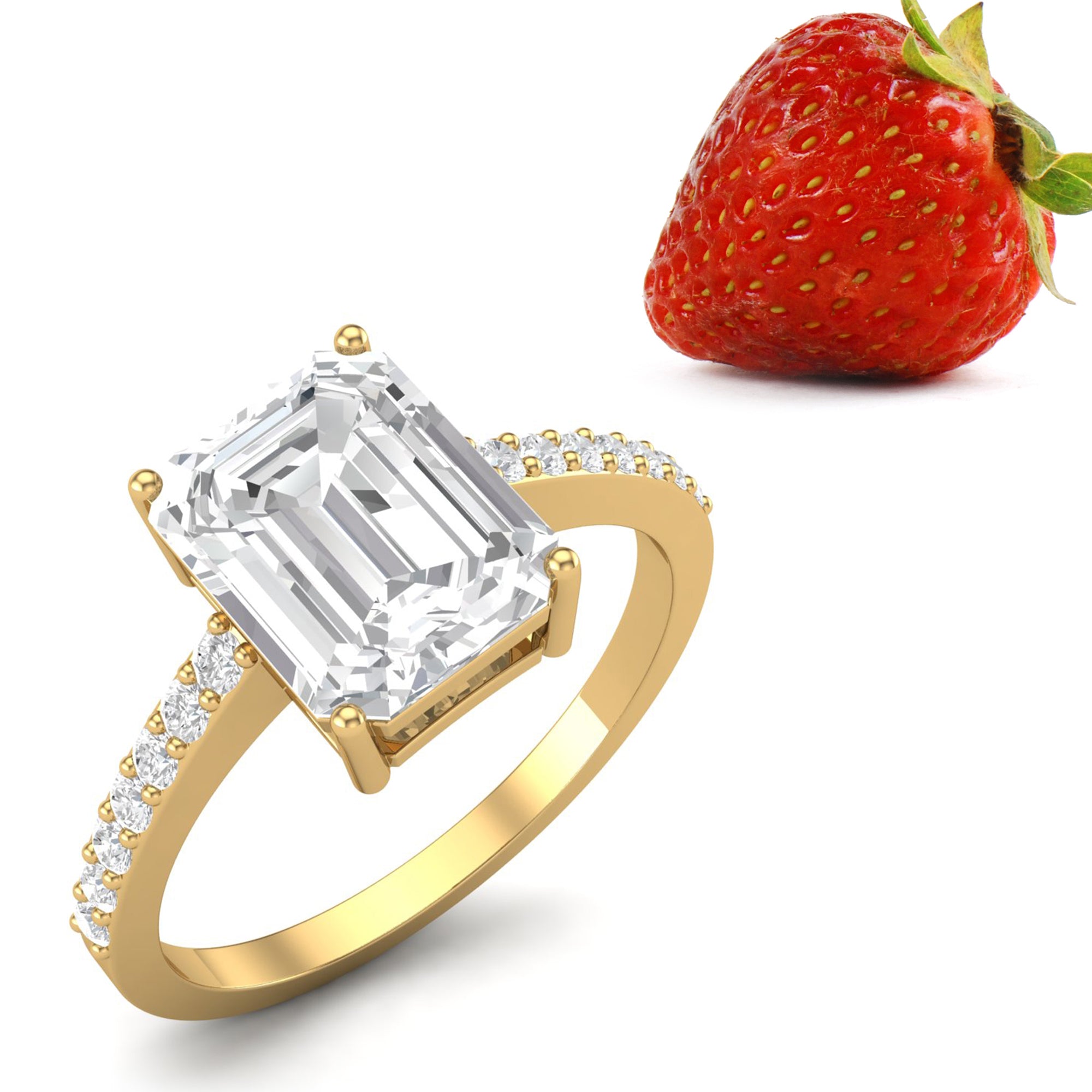 Moissanite Ring