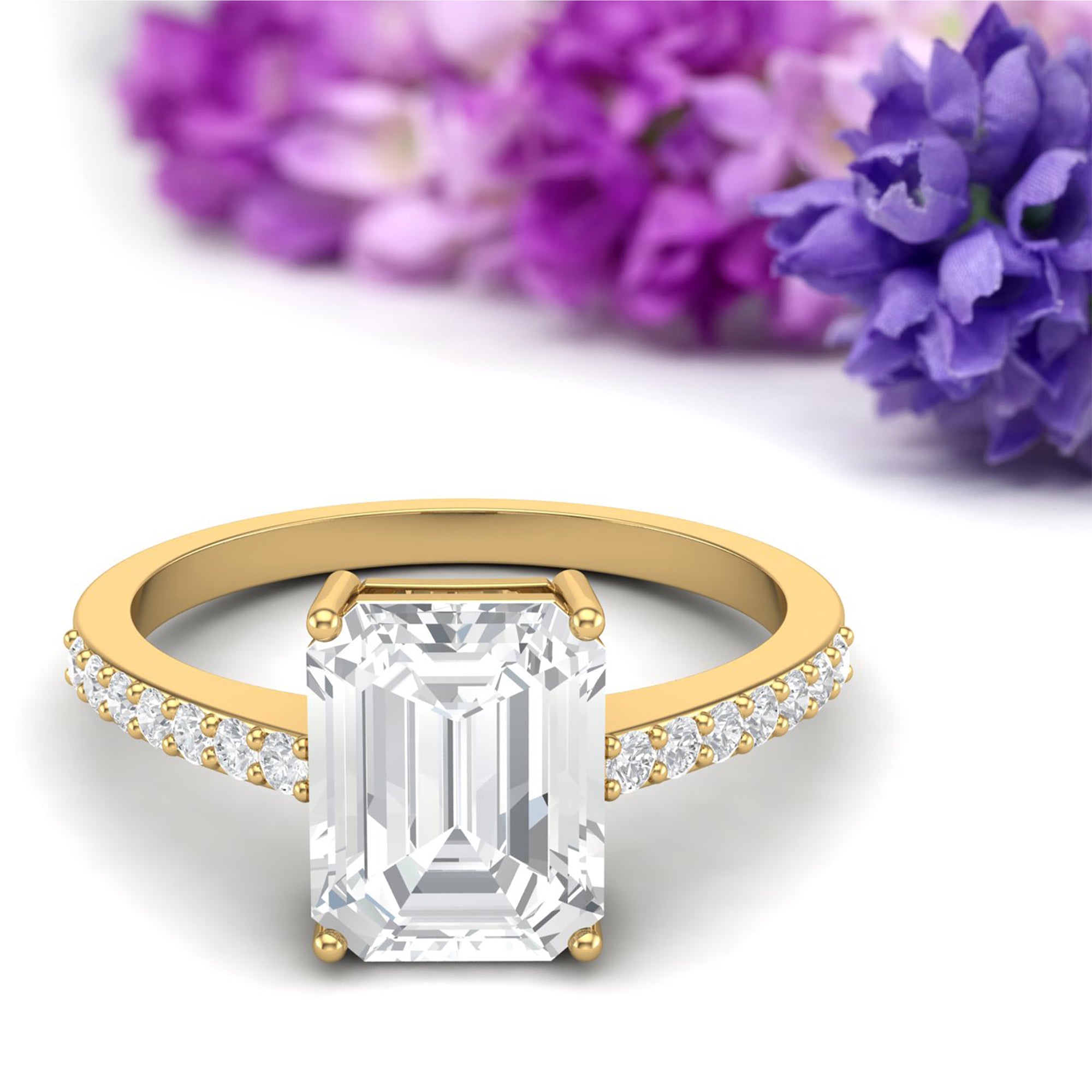 Moissanite Ring