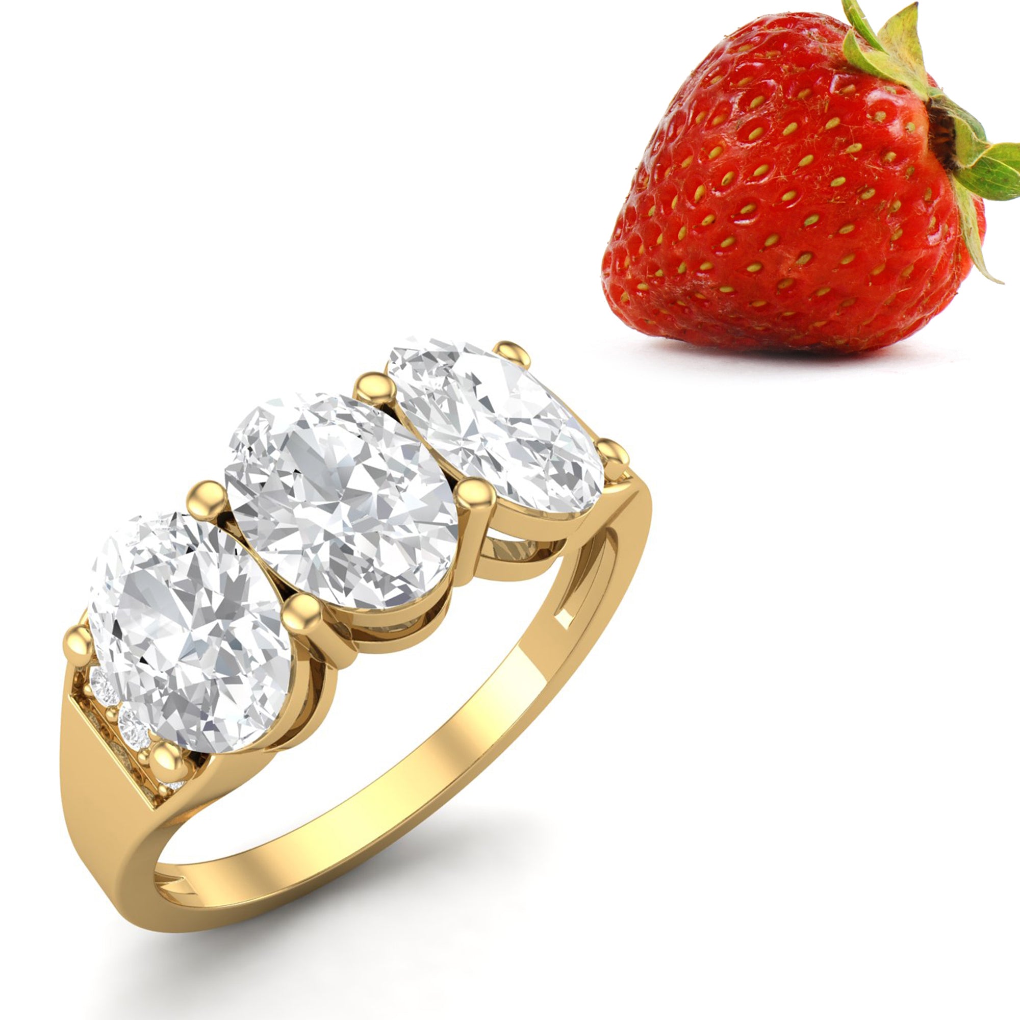 Moissanite Ring
