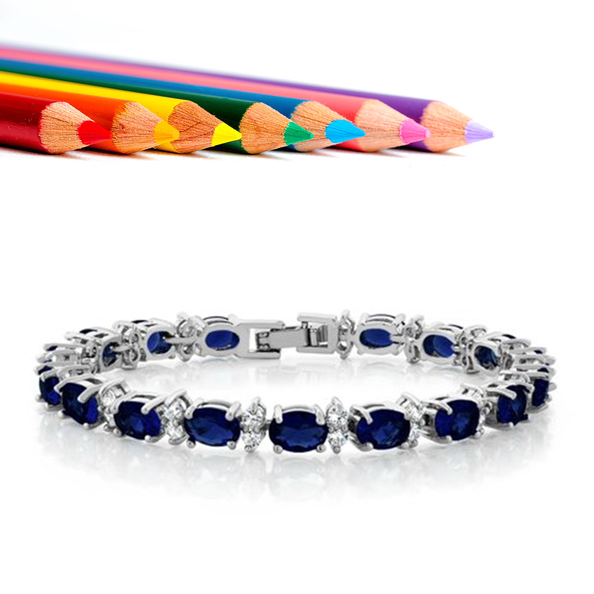 Blue Sapphire Bracelet