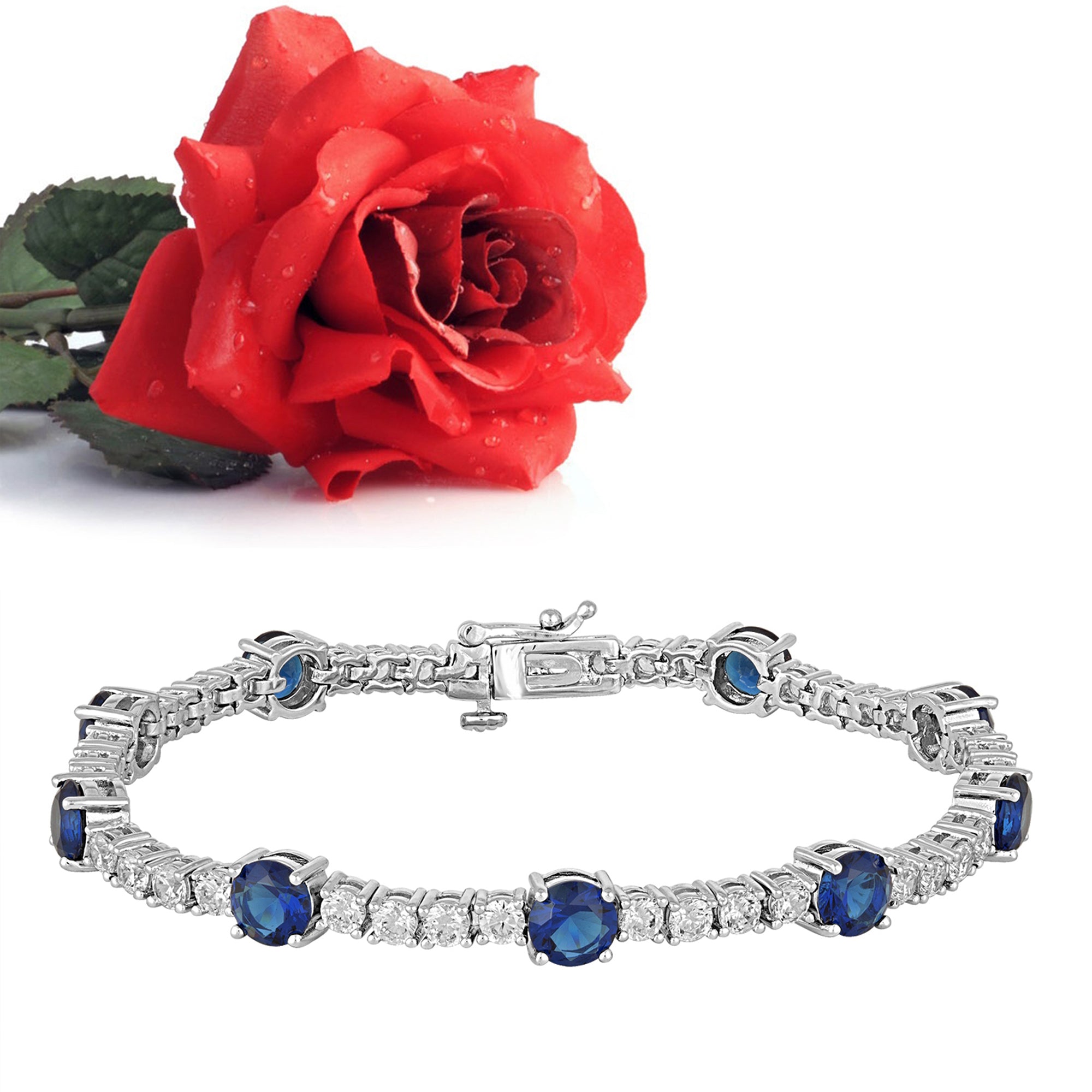Blue Sapphire Bracelet