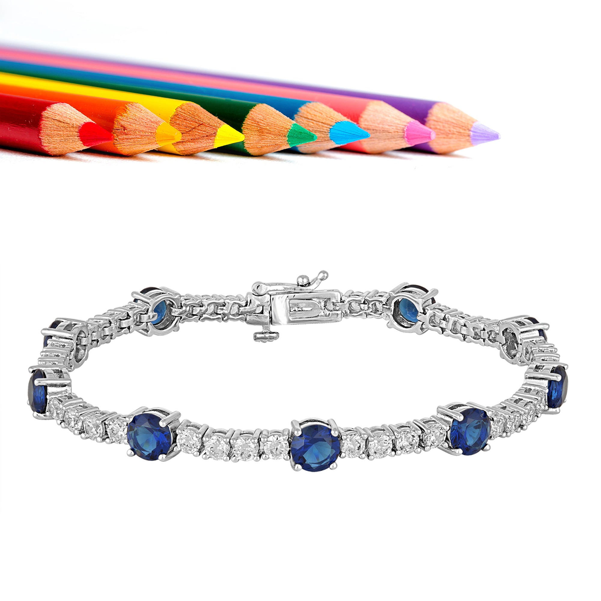 Blue Sapphire Bracelet