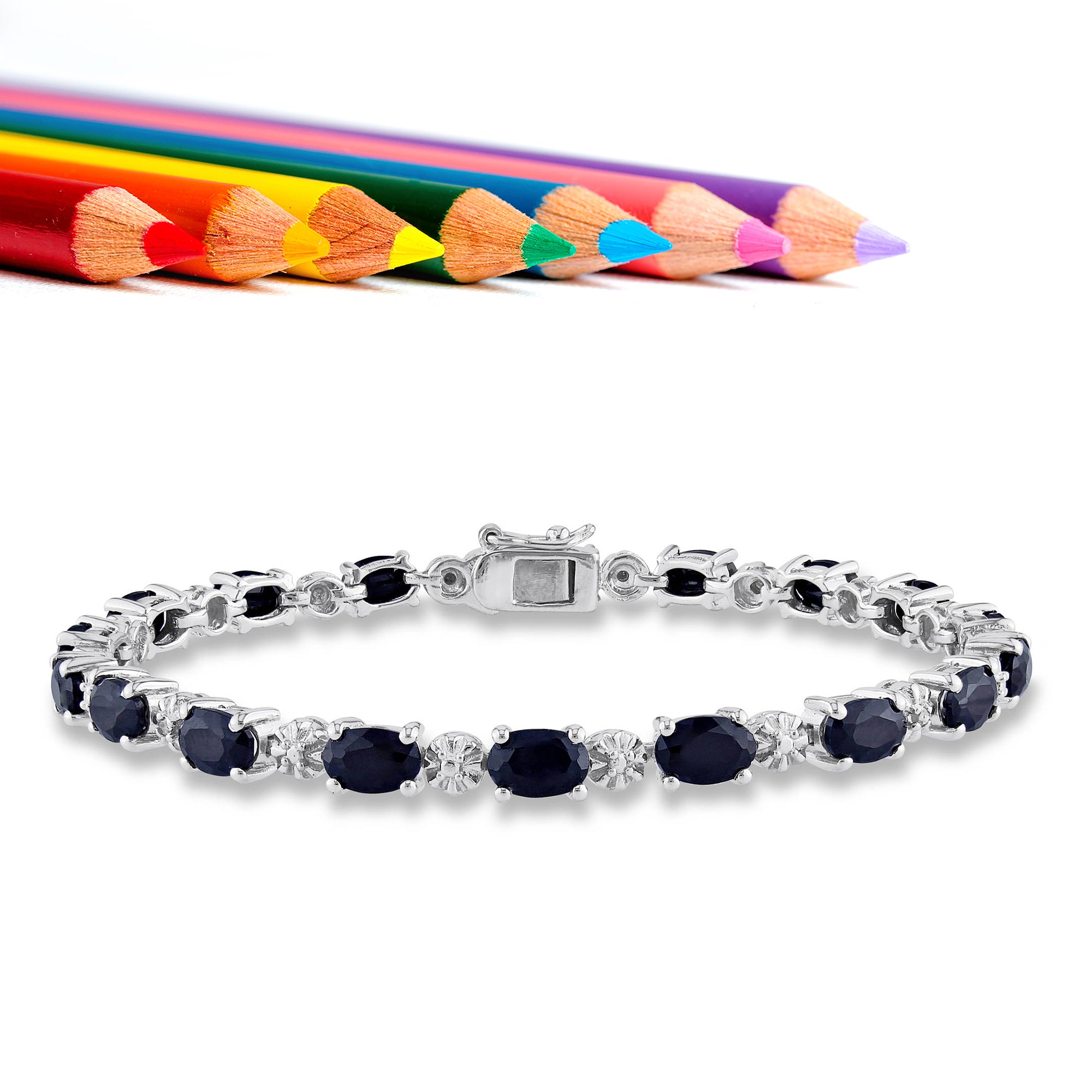 Blue Sapphire Bracelet