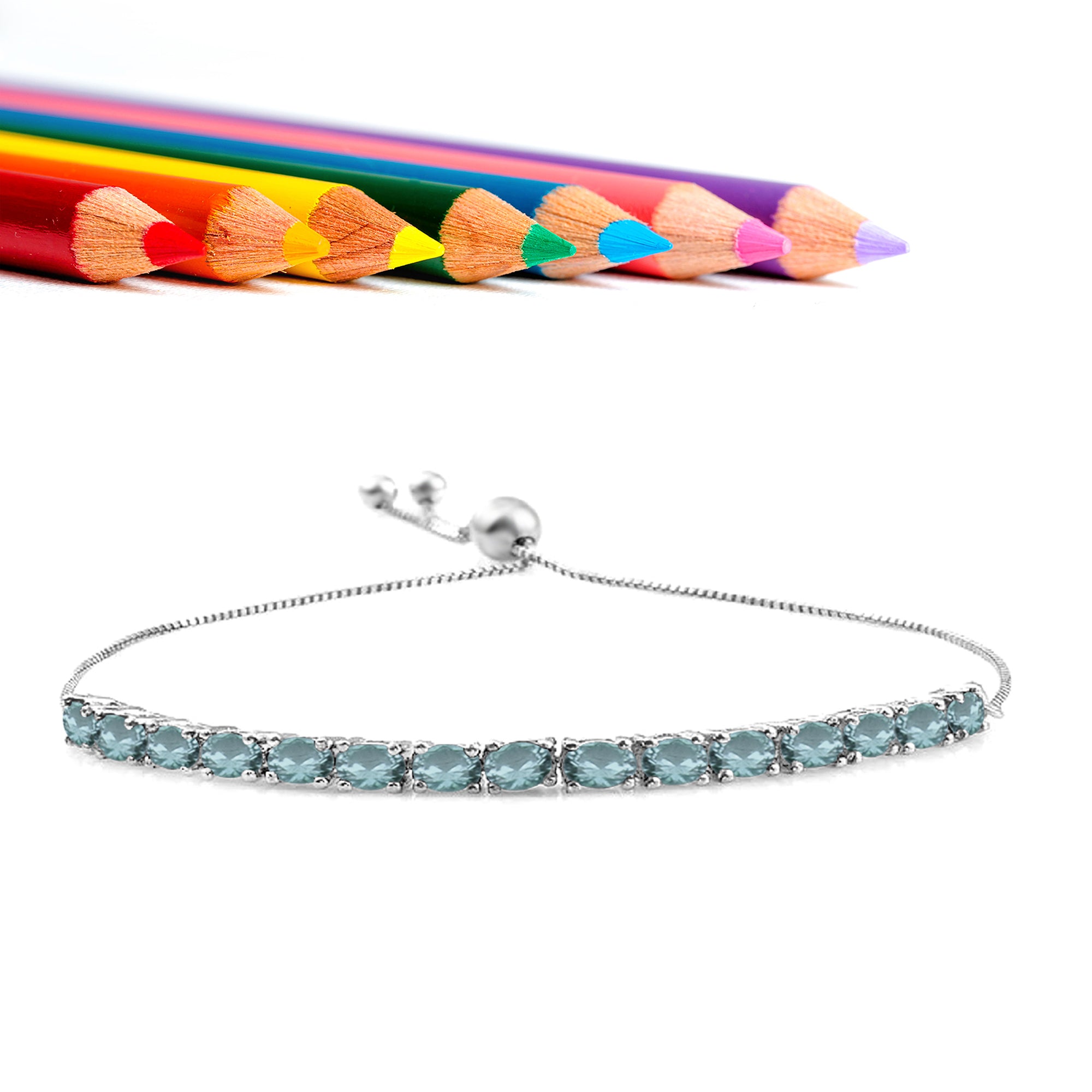 Sky Blue Topaz Bracelet