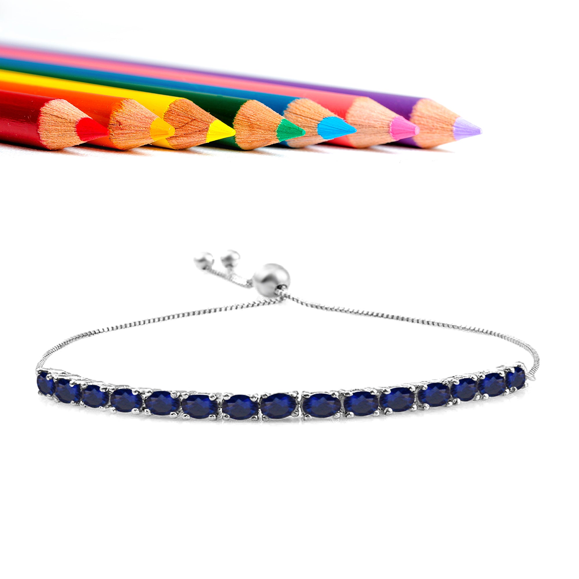 Blue Sapphire Bracelet