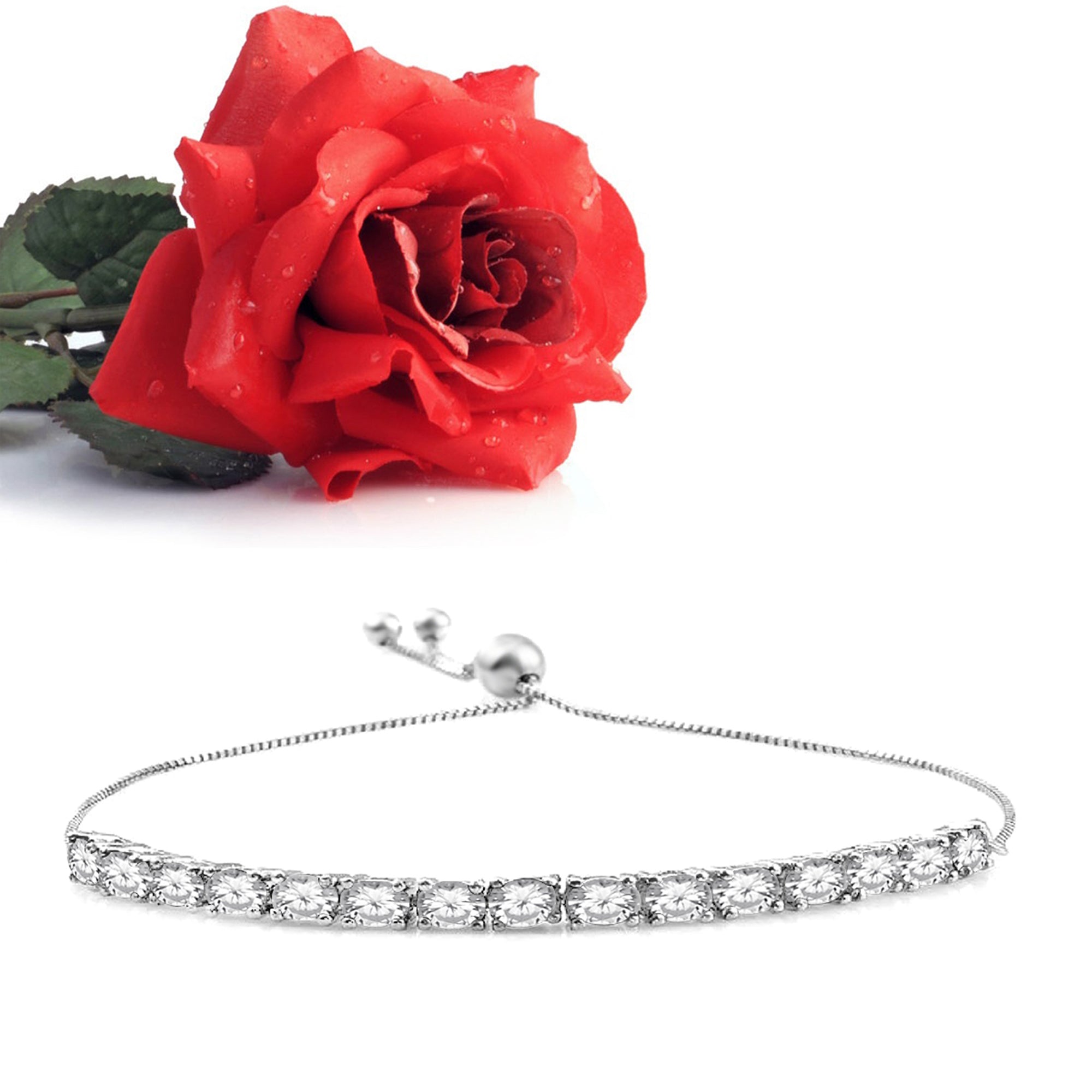 White Zirconia Bracelet