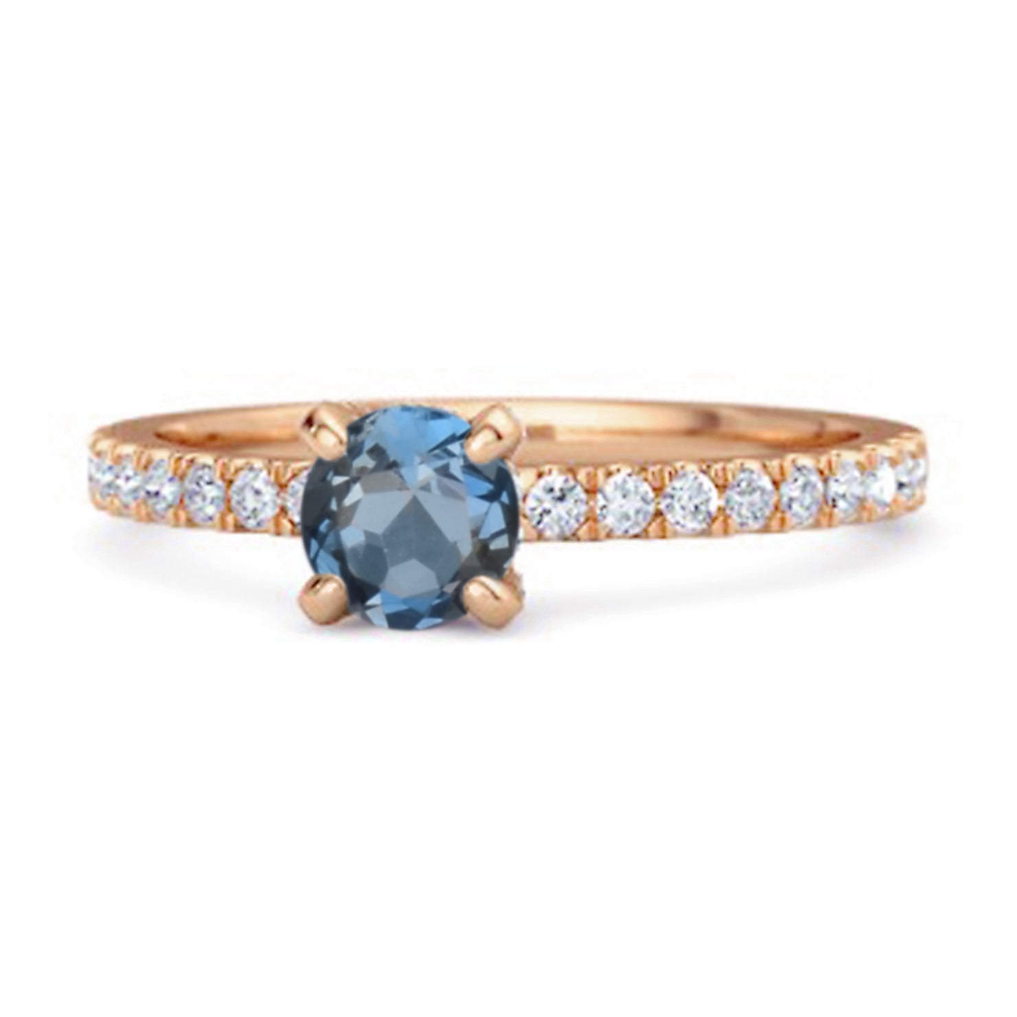 London Blue Topaz Ring