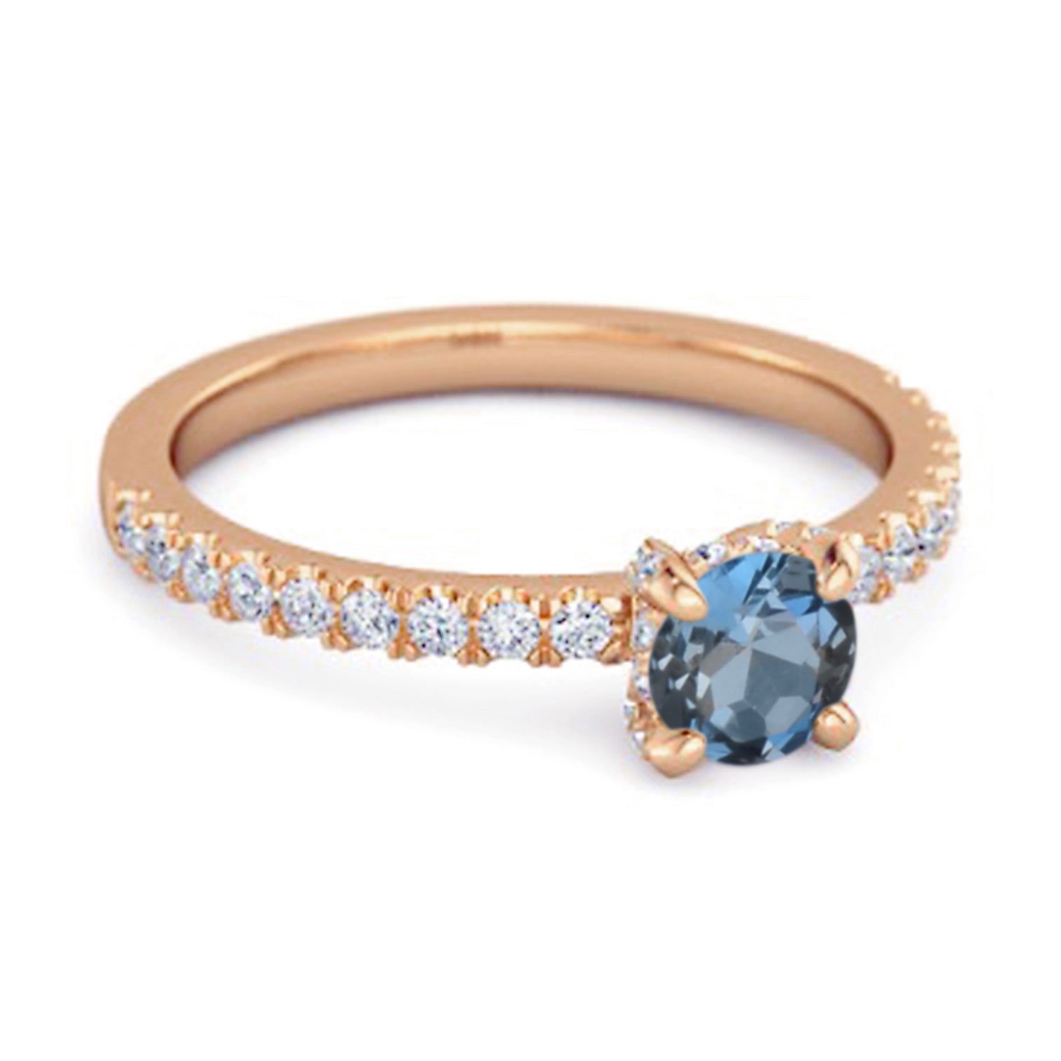 London Blue Topaz Ring