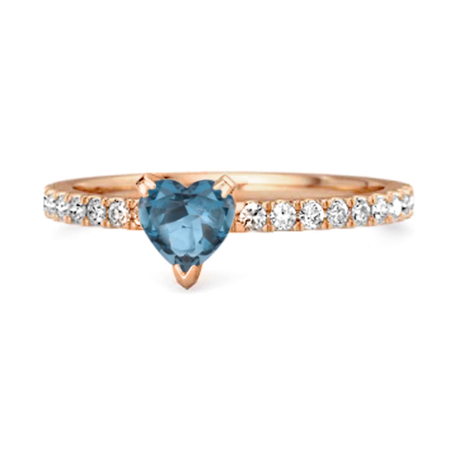 London Blue Topaz Ring
