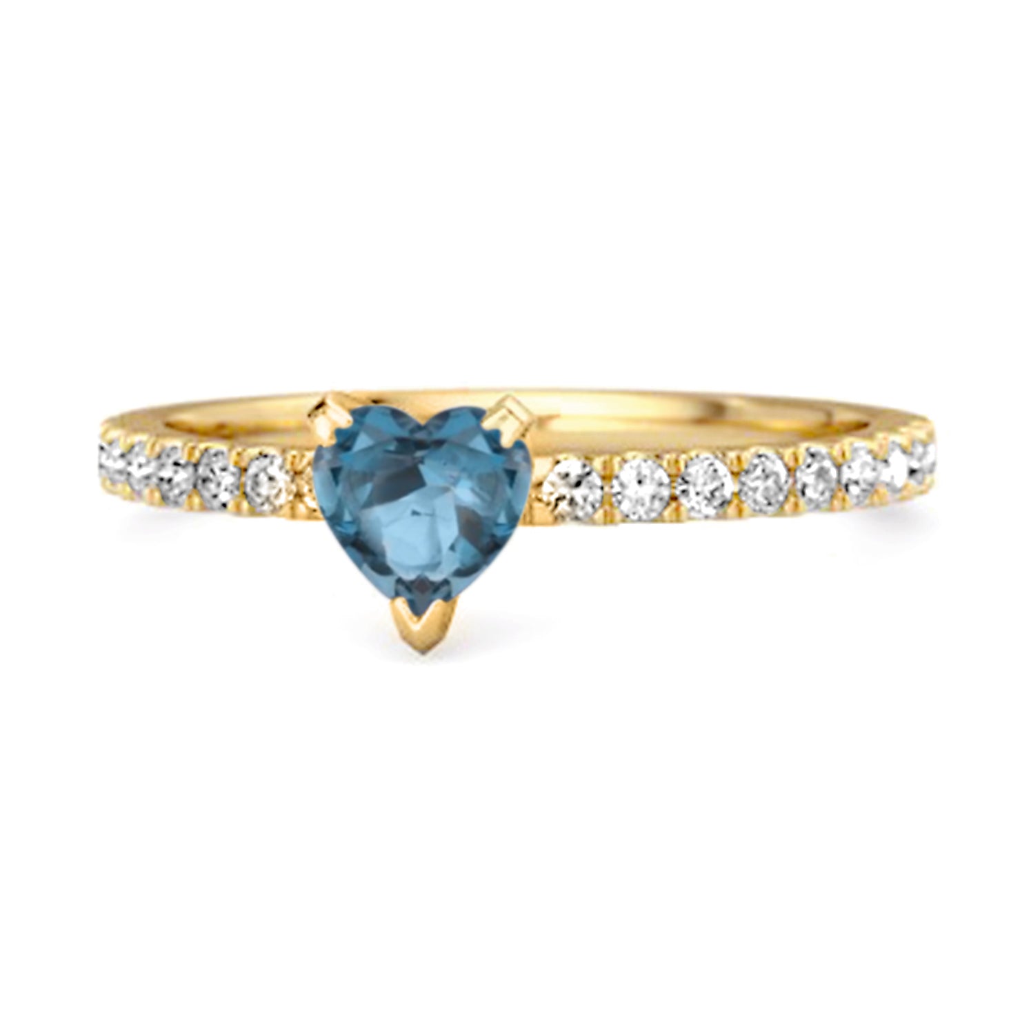 London Blue Topaz Ring
