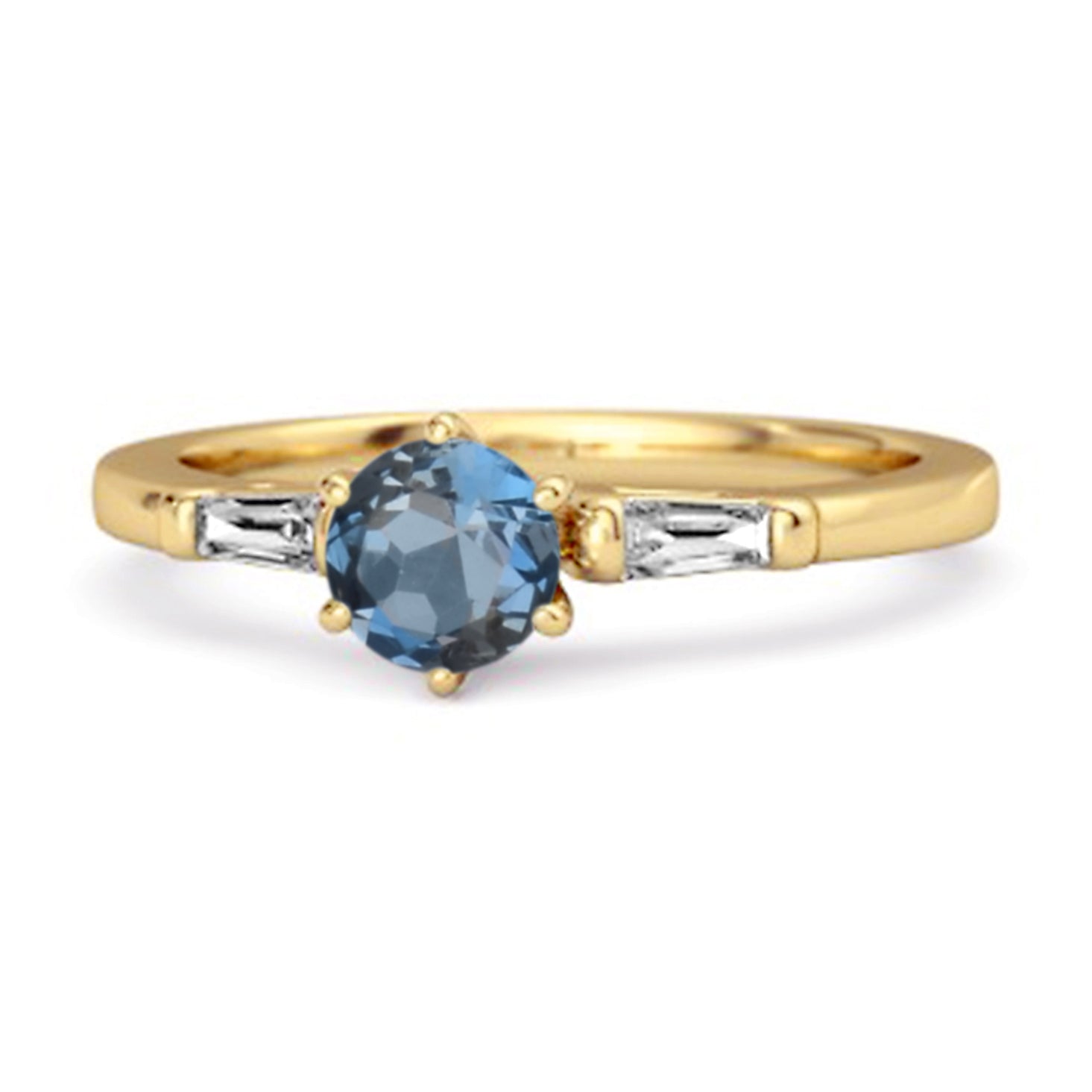 London Blue Topaz Ring