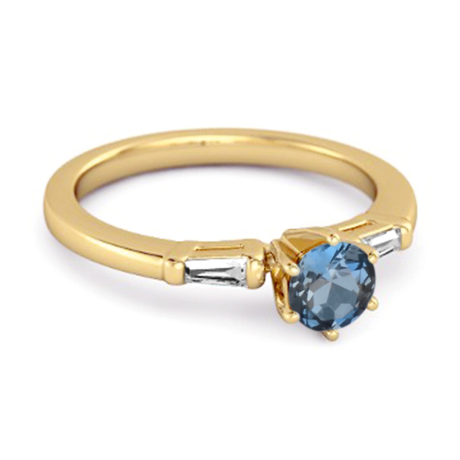 London Blue Topaz Ring