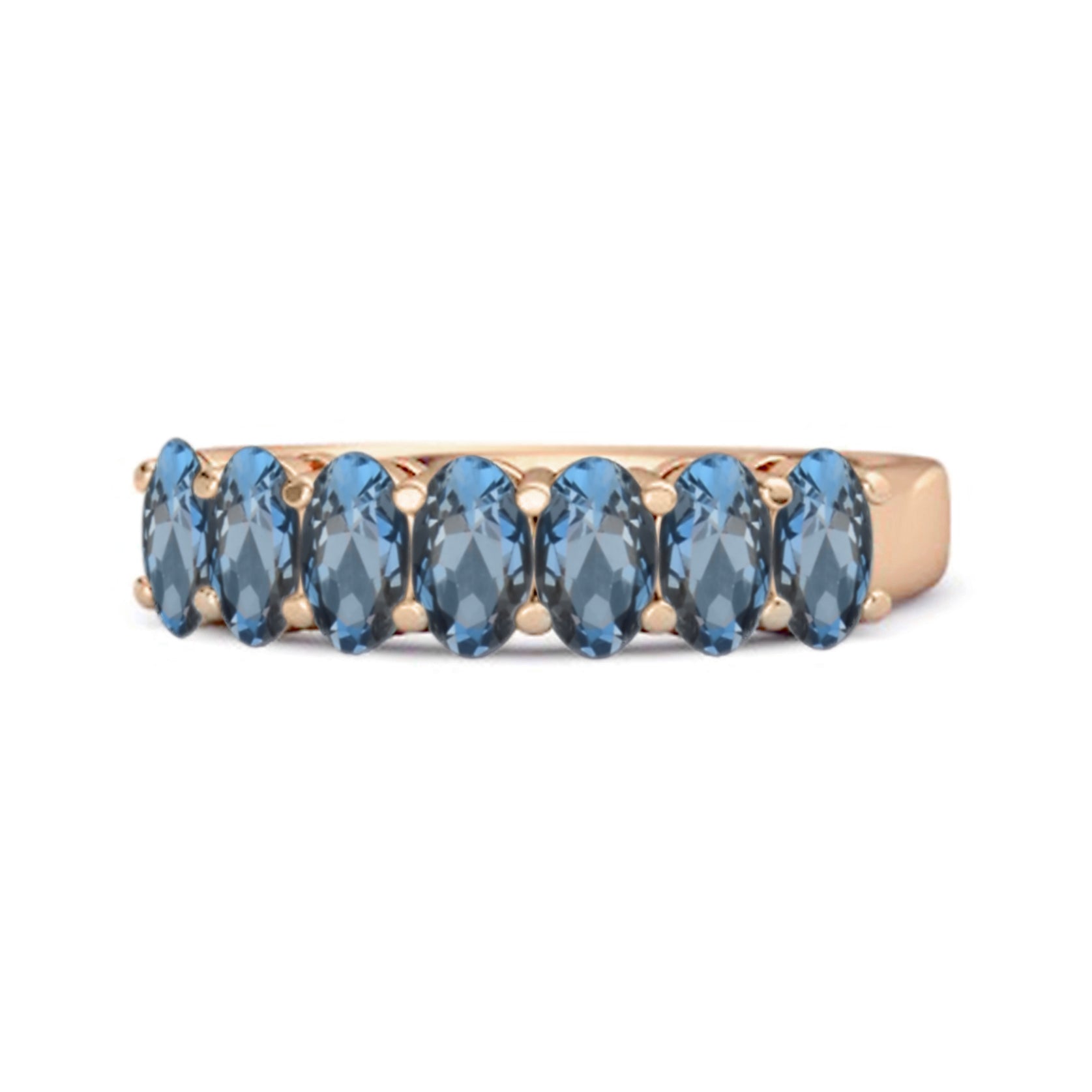 London Blue Topaz Ring