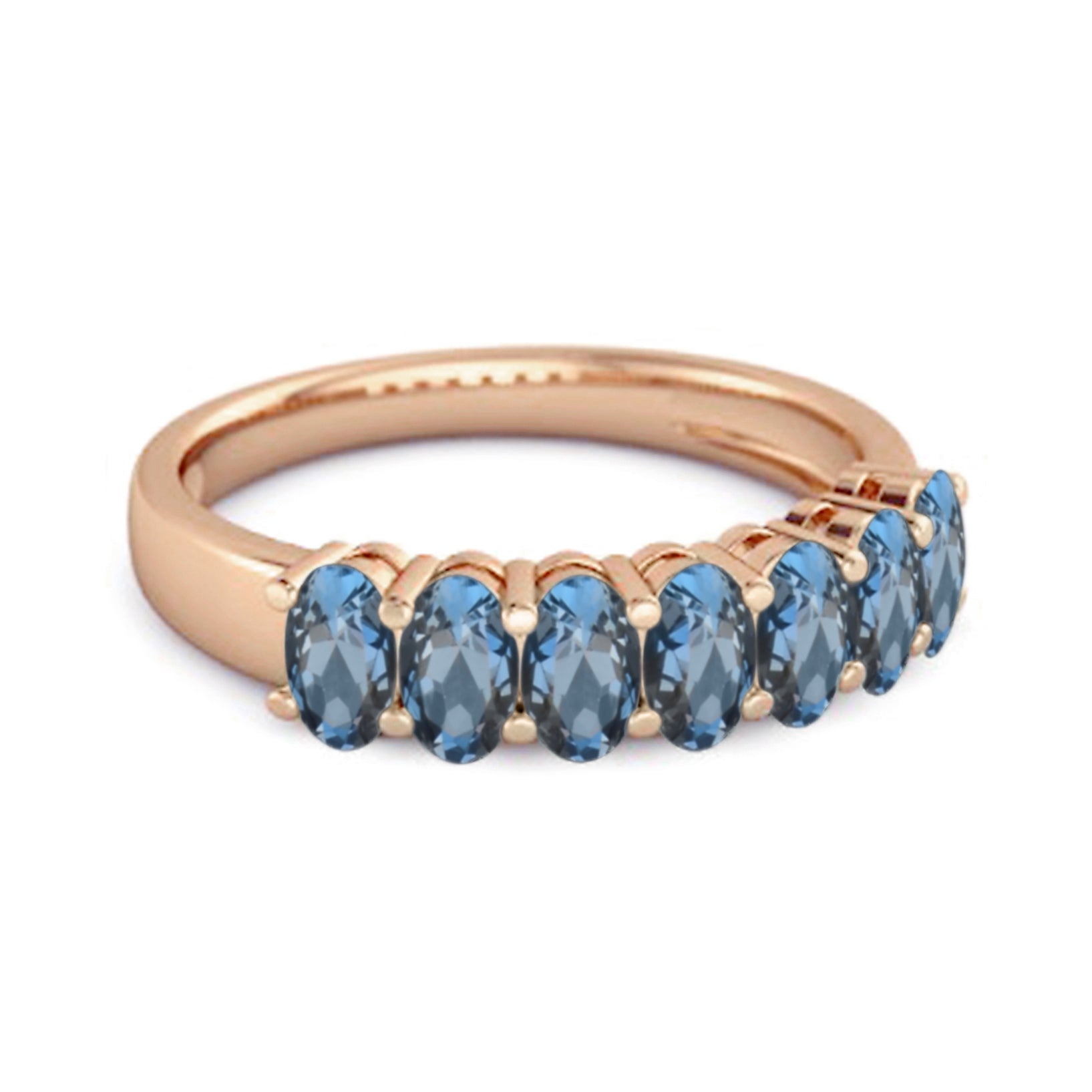 London Blue Topaz Ring