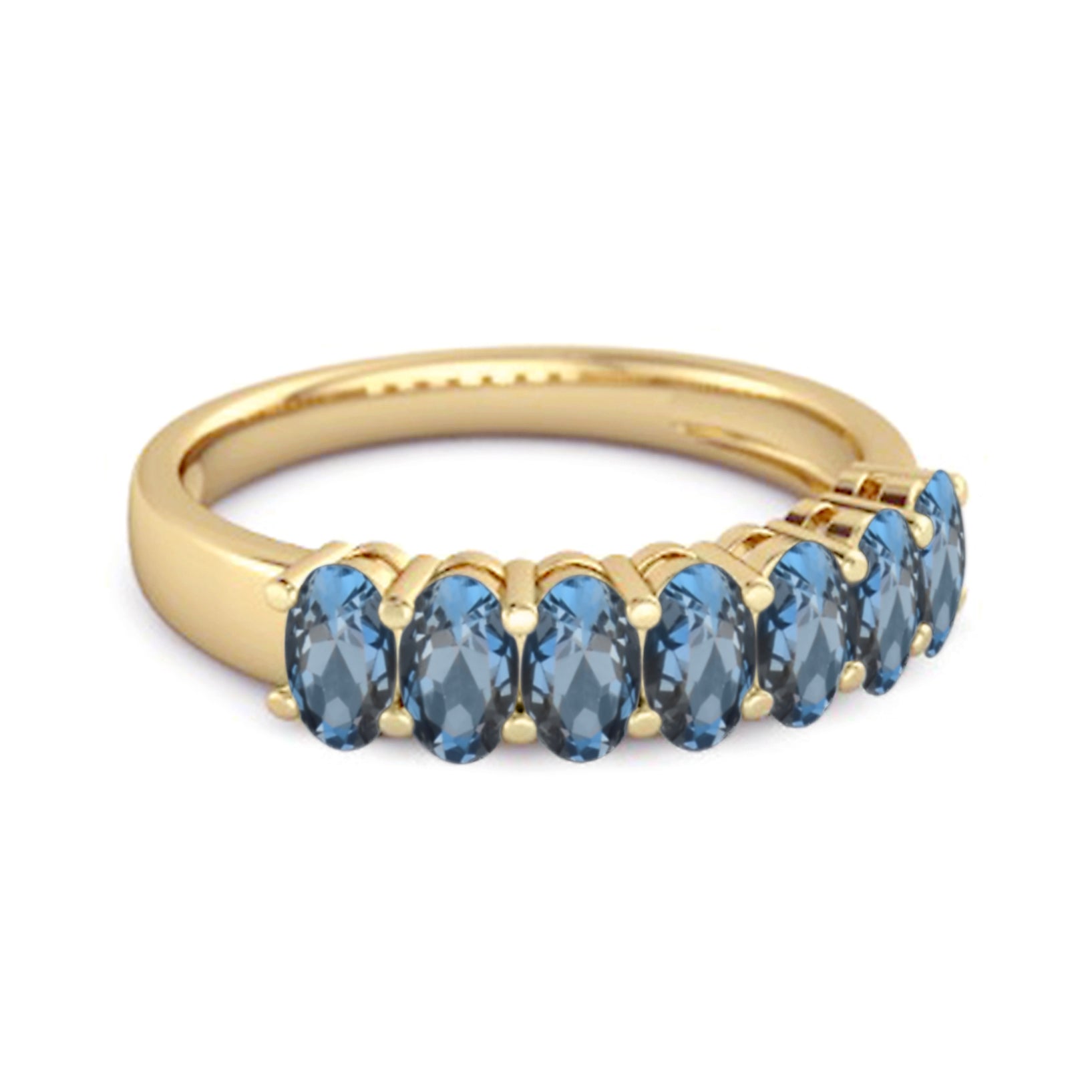 London Blue Topaz Ring