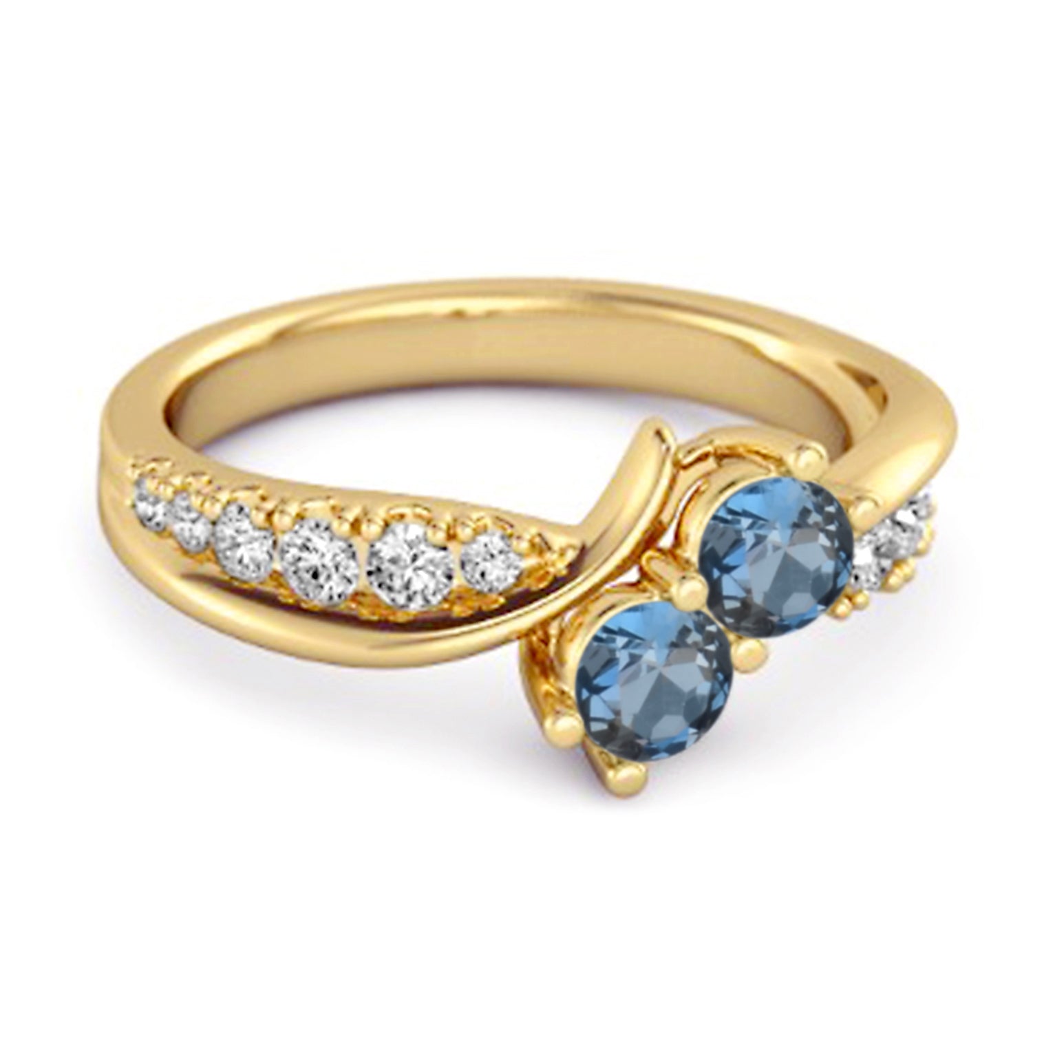 London Blue Topaz Ring