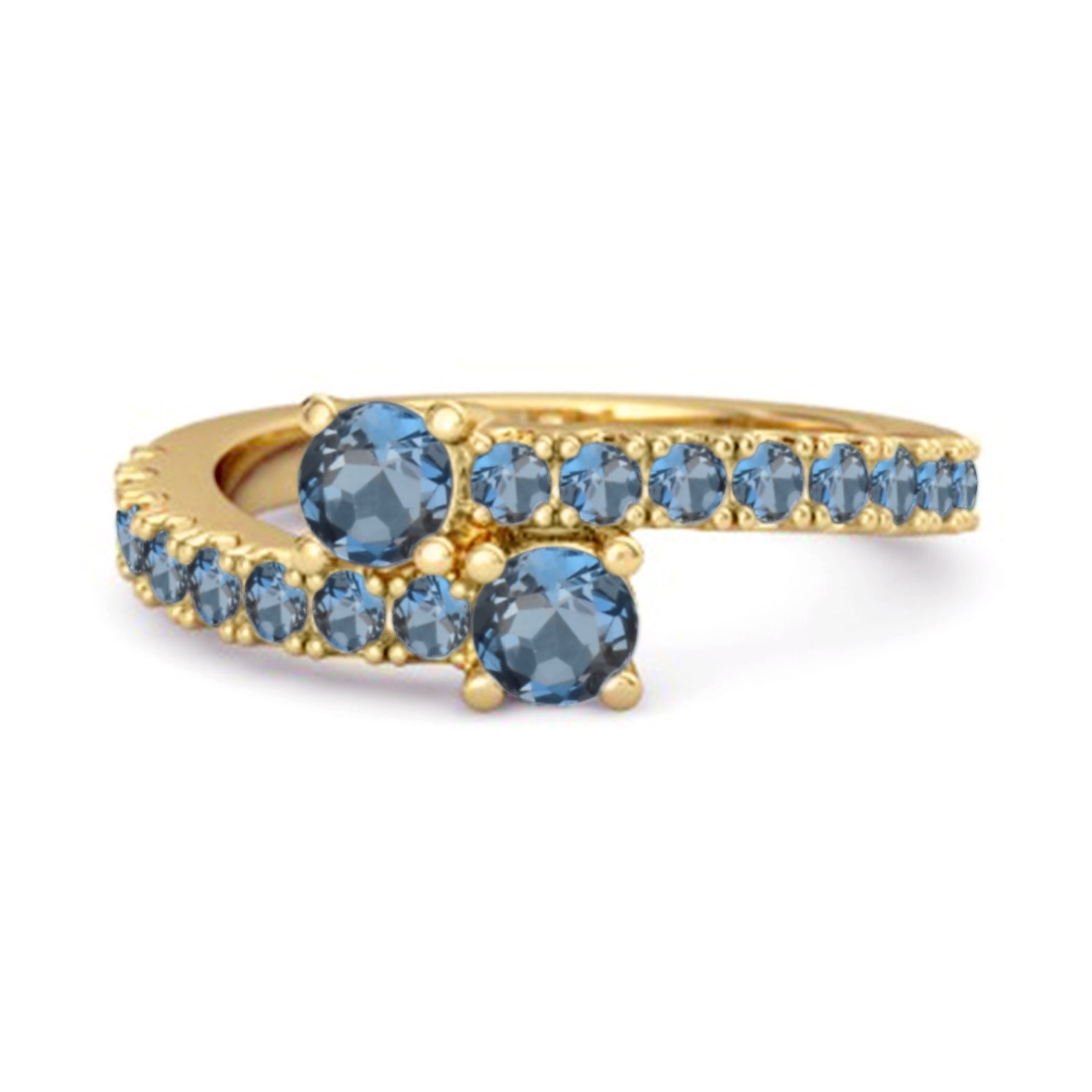 London Blue Topaz Ring