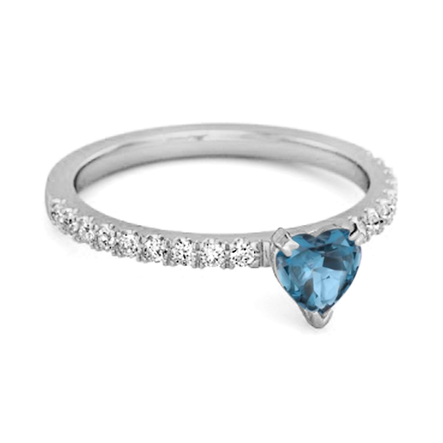 London Blue Topaz Ring