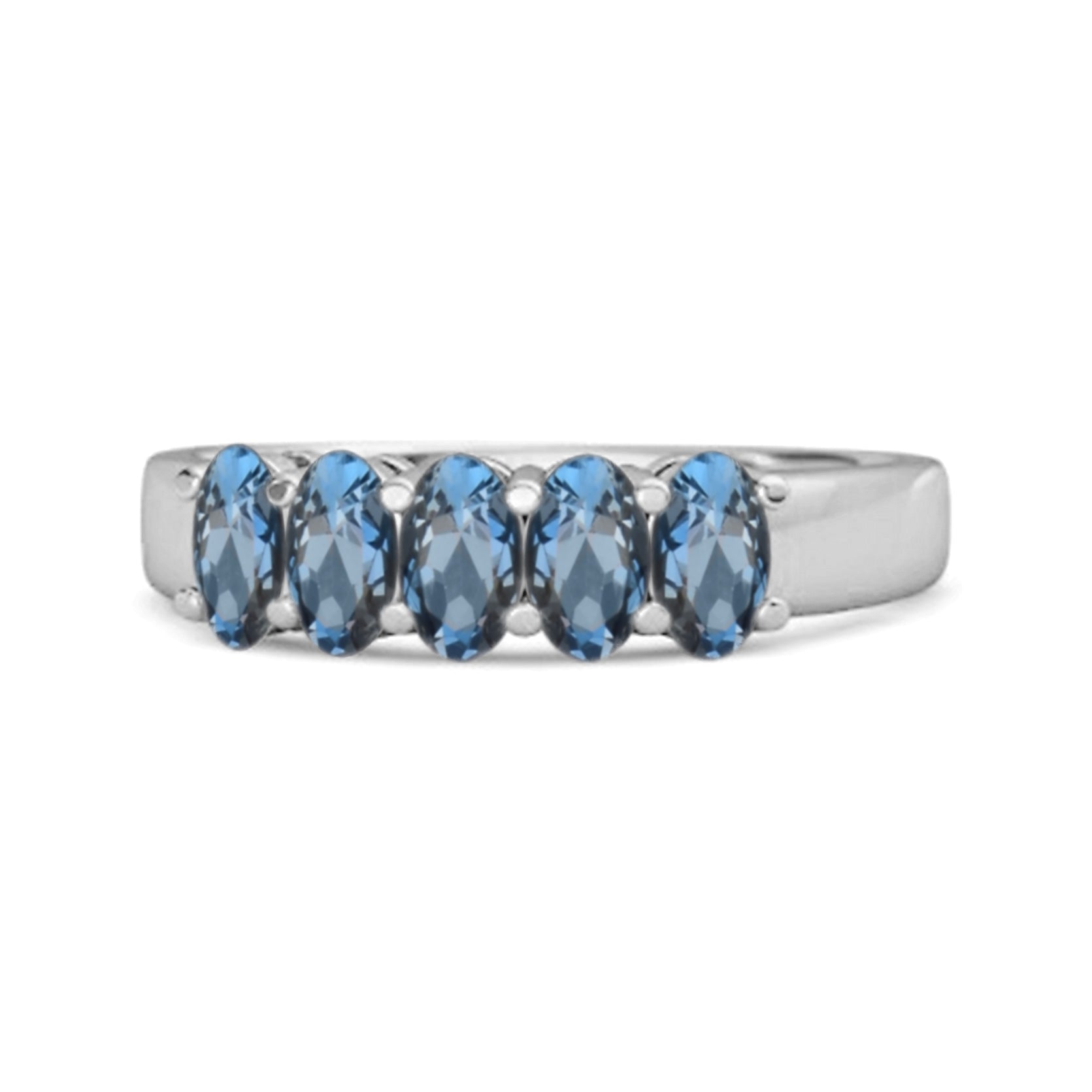 London Blue Topaz Ring