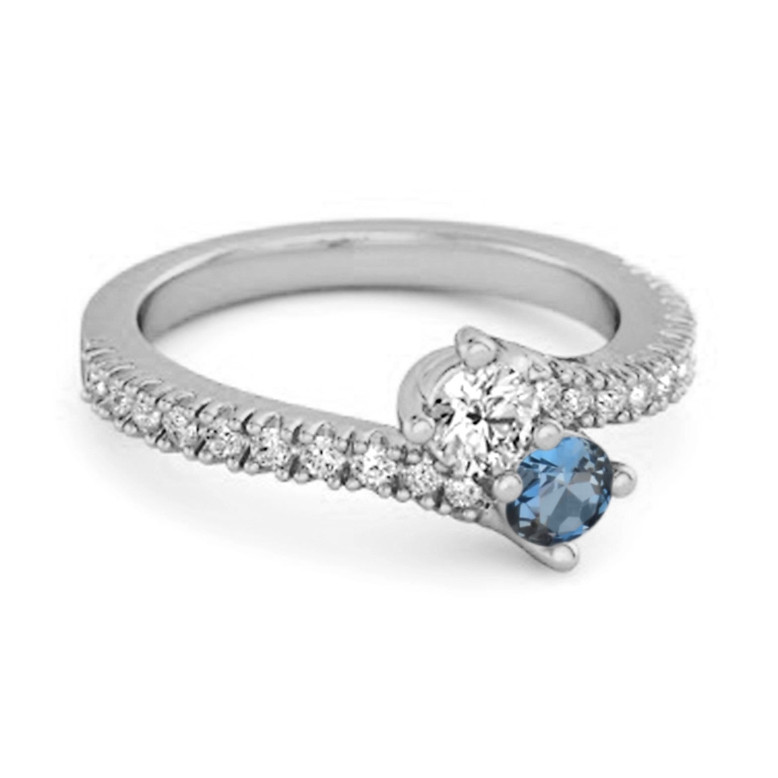 London Blue Topaz Ring