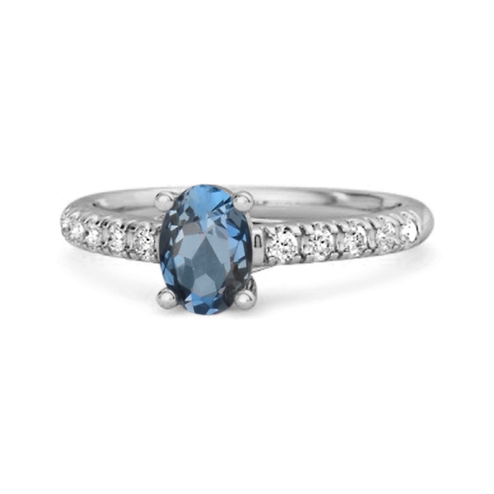 London Blue Topaz Ring