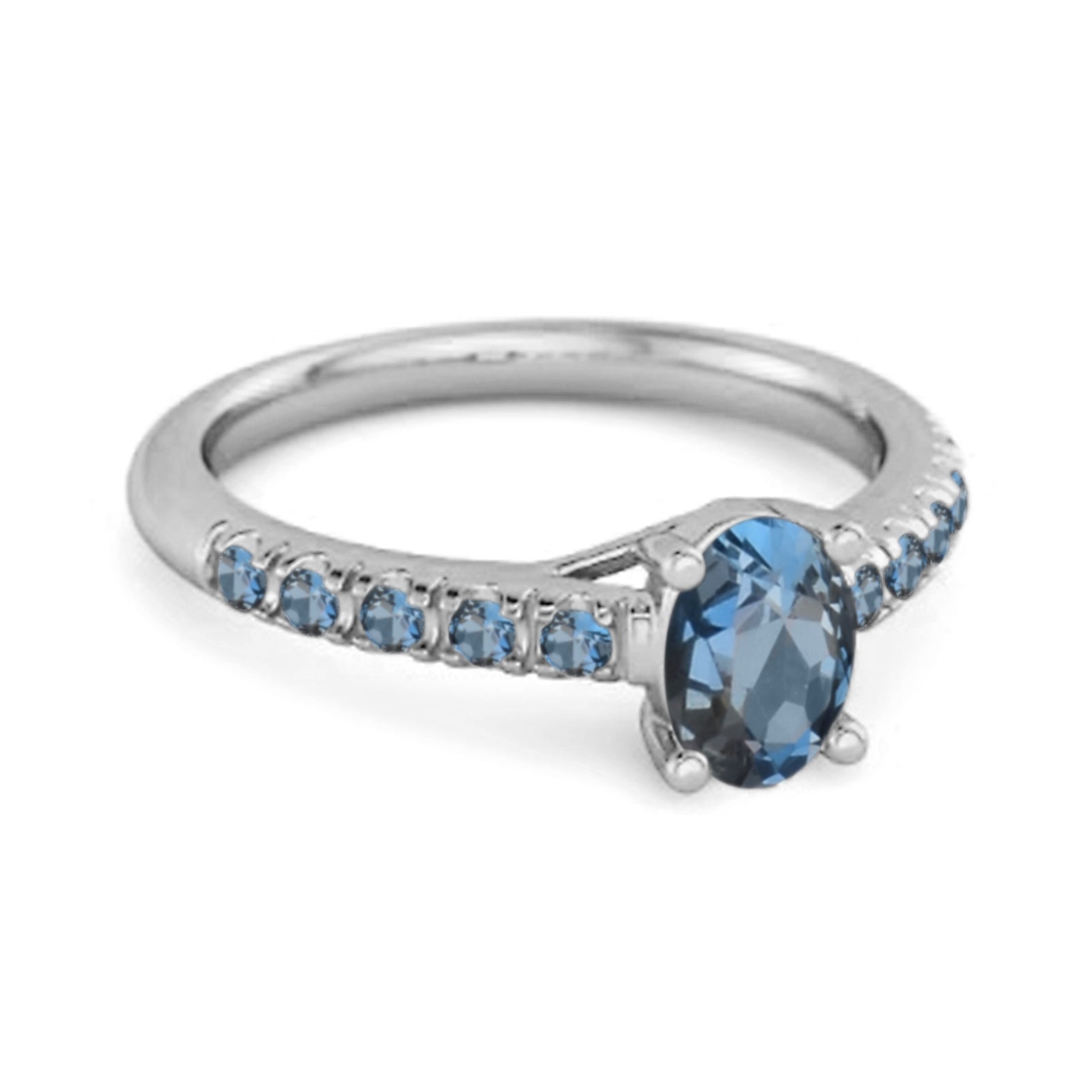 London Blue Topaz Ring