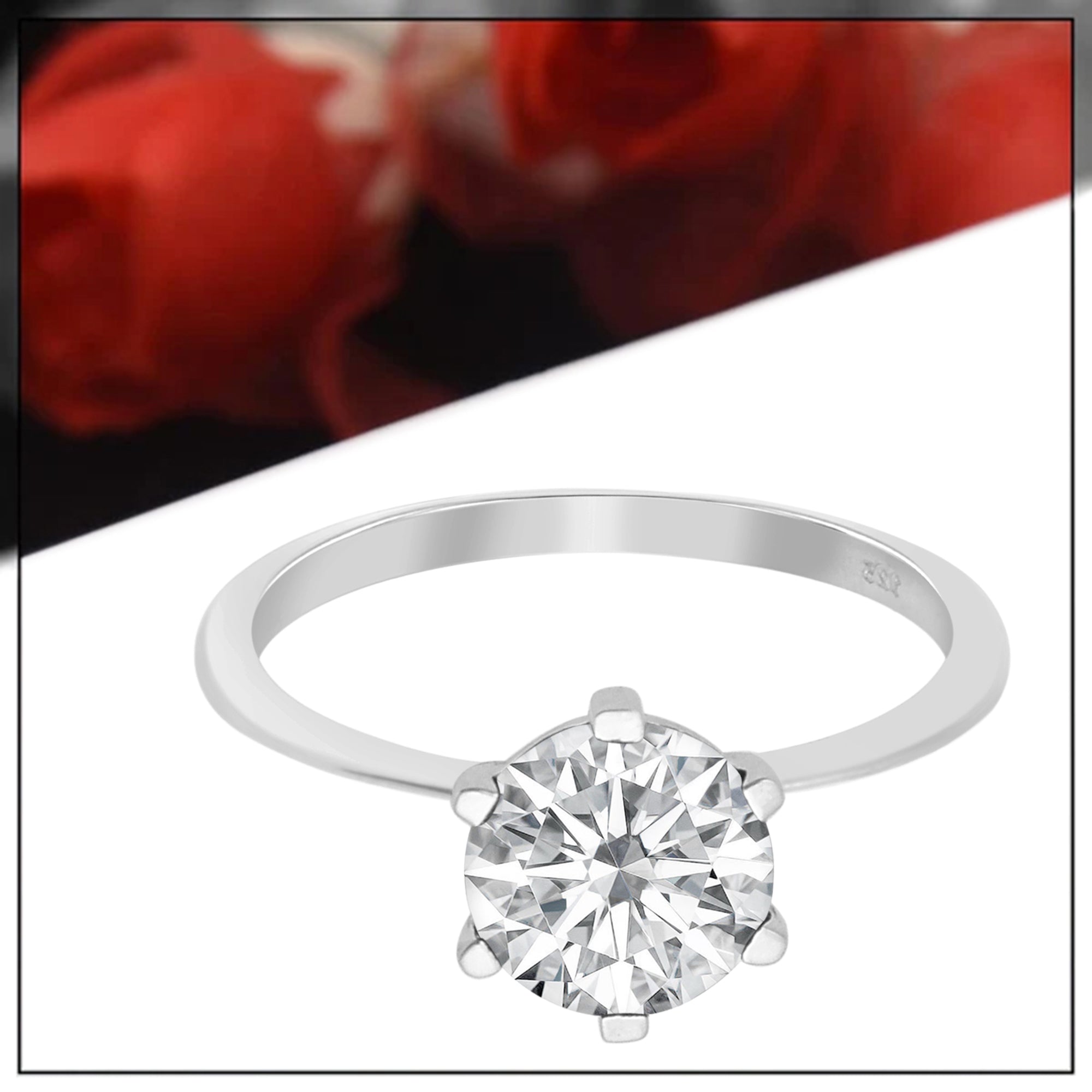 Moissanite Ring