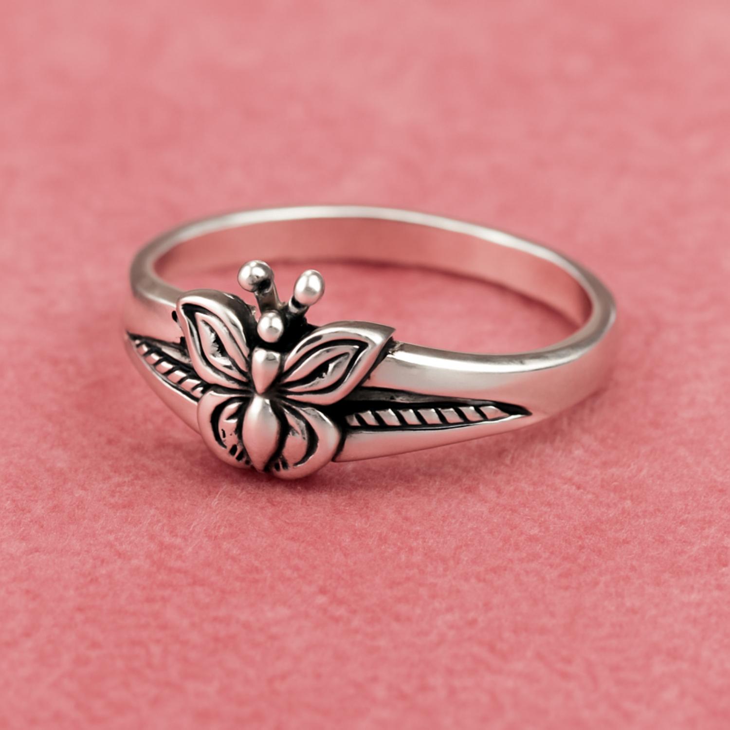 Butterfly Women’s Ring - Sterling Silver