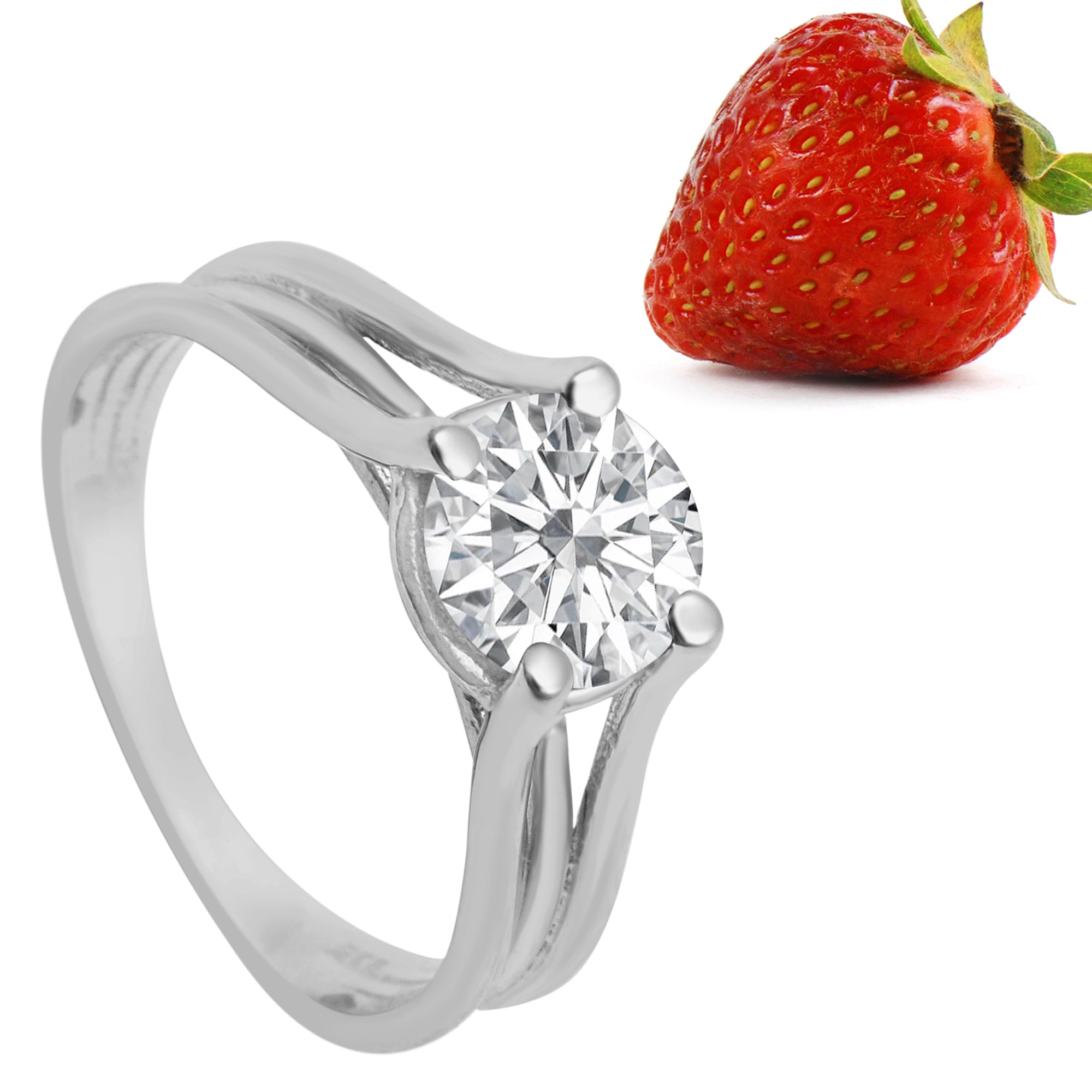 Moissanite Ring