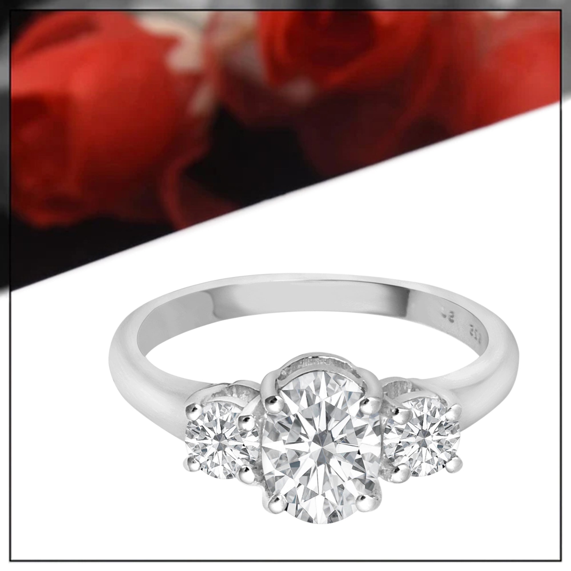 Moissanite Ring