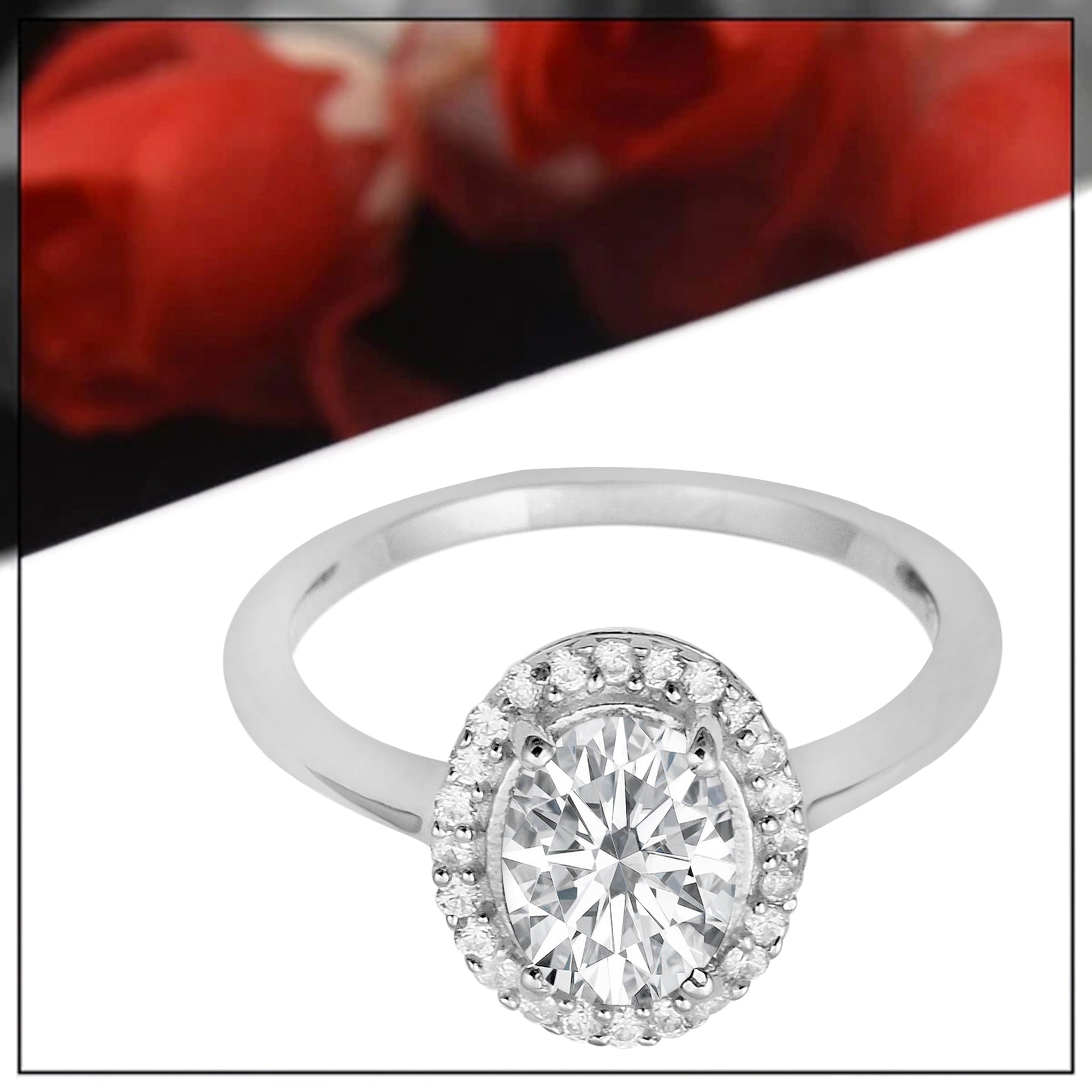 Moissanite Ring