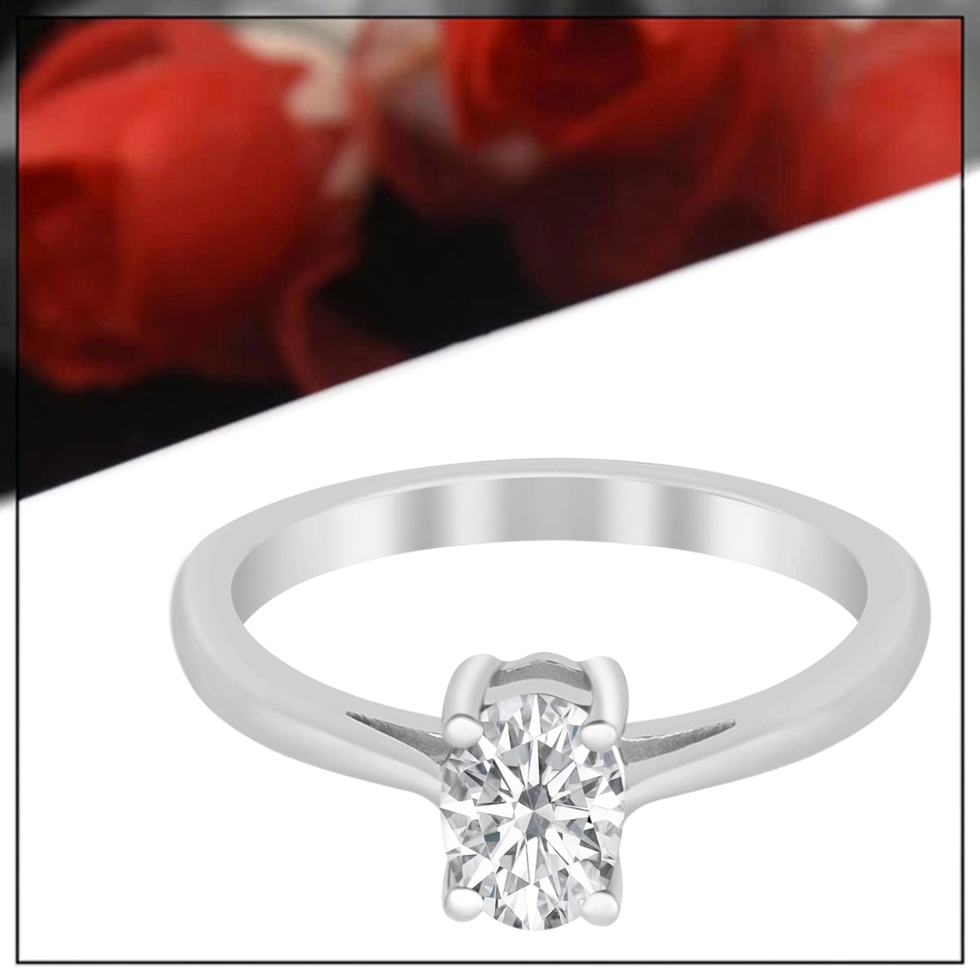 Moissanite Ring