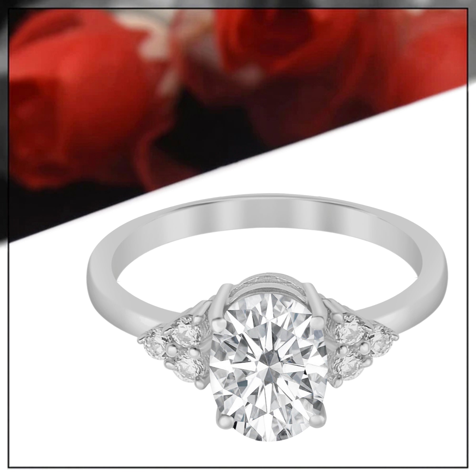 Moissanite Ring