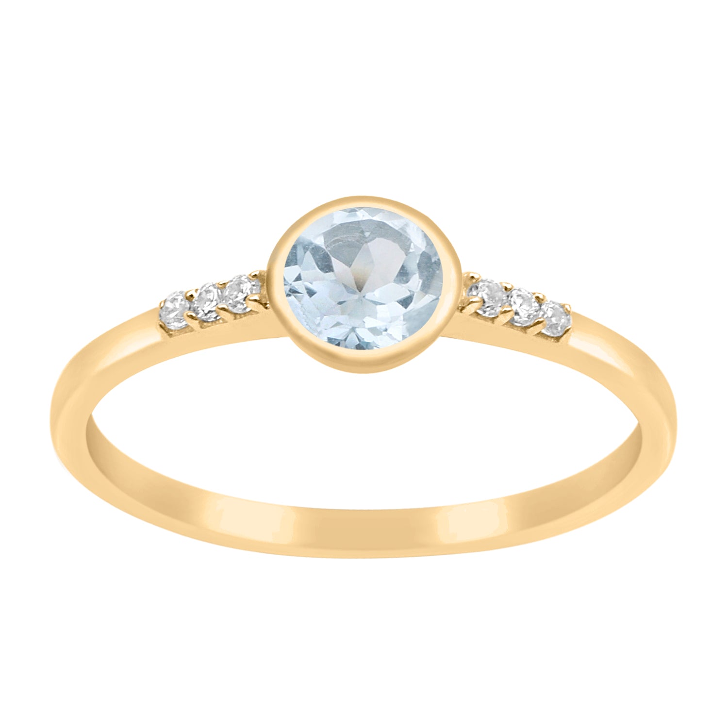 Aquamarine Ring