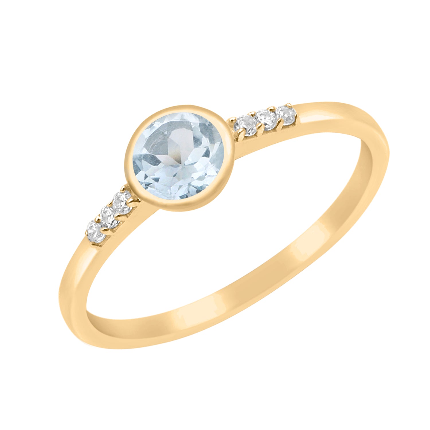 Aquamarine Ring