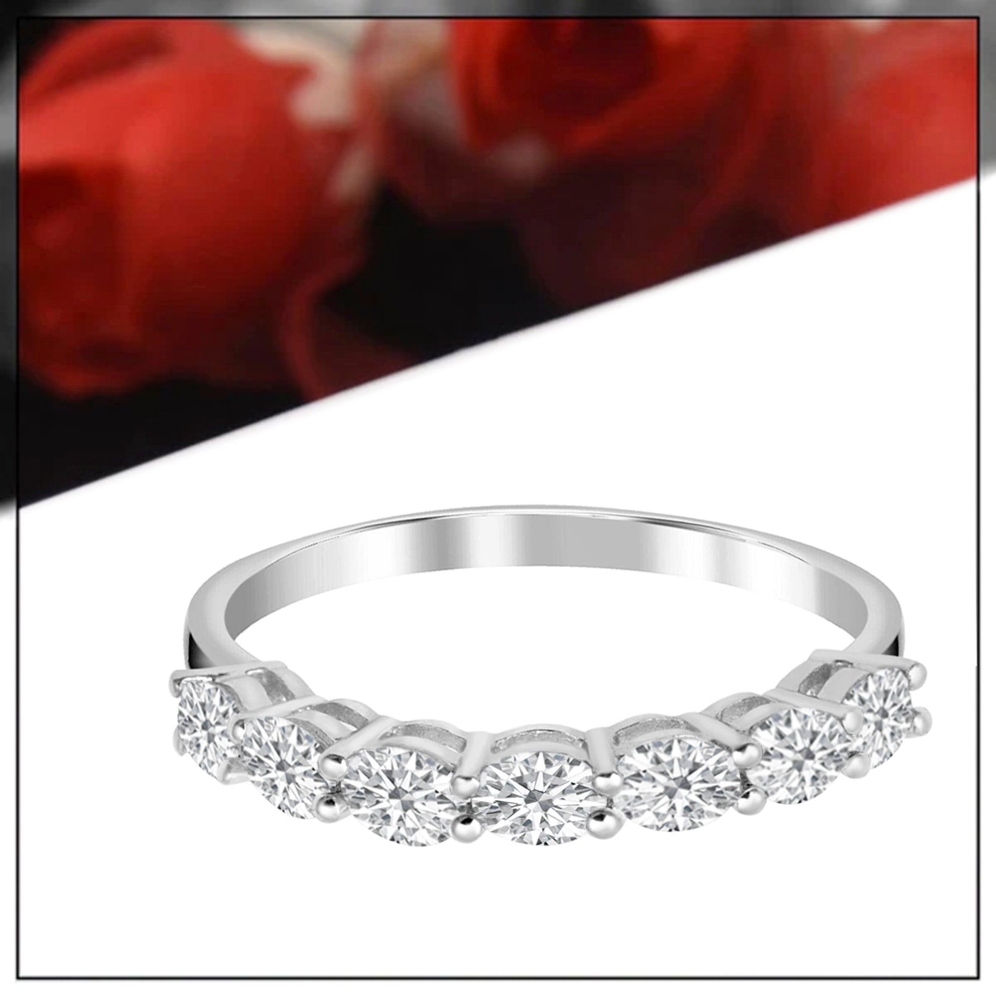 Moissanite Ring