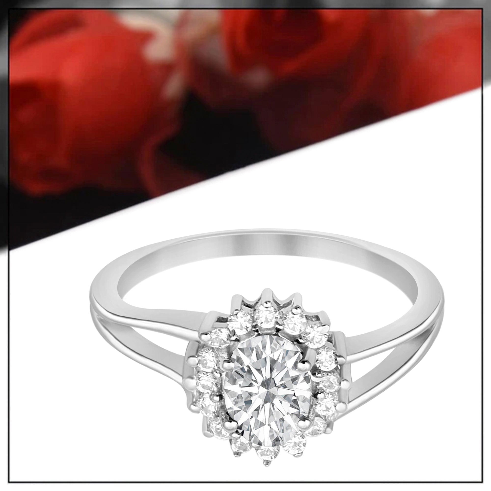 Moissanite Ring