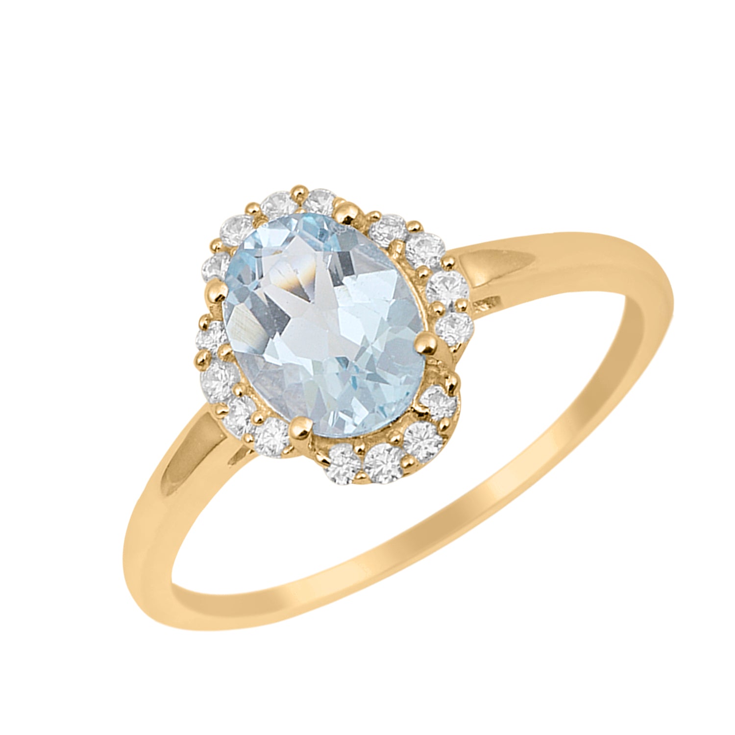 Aquamarine Ring