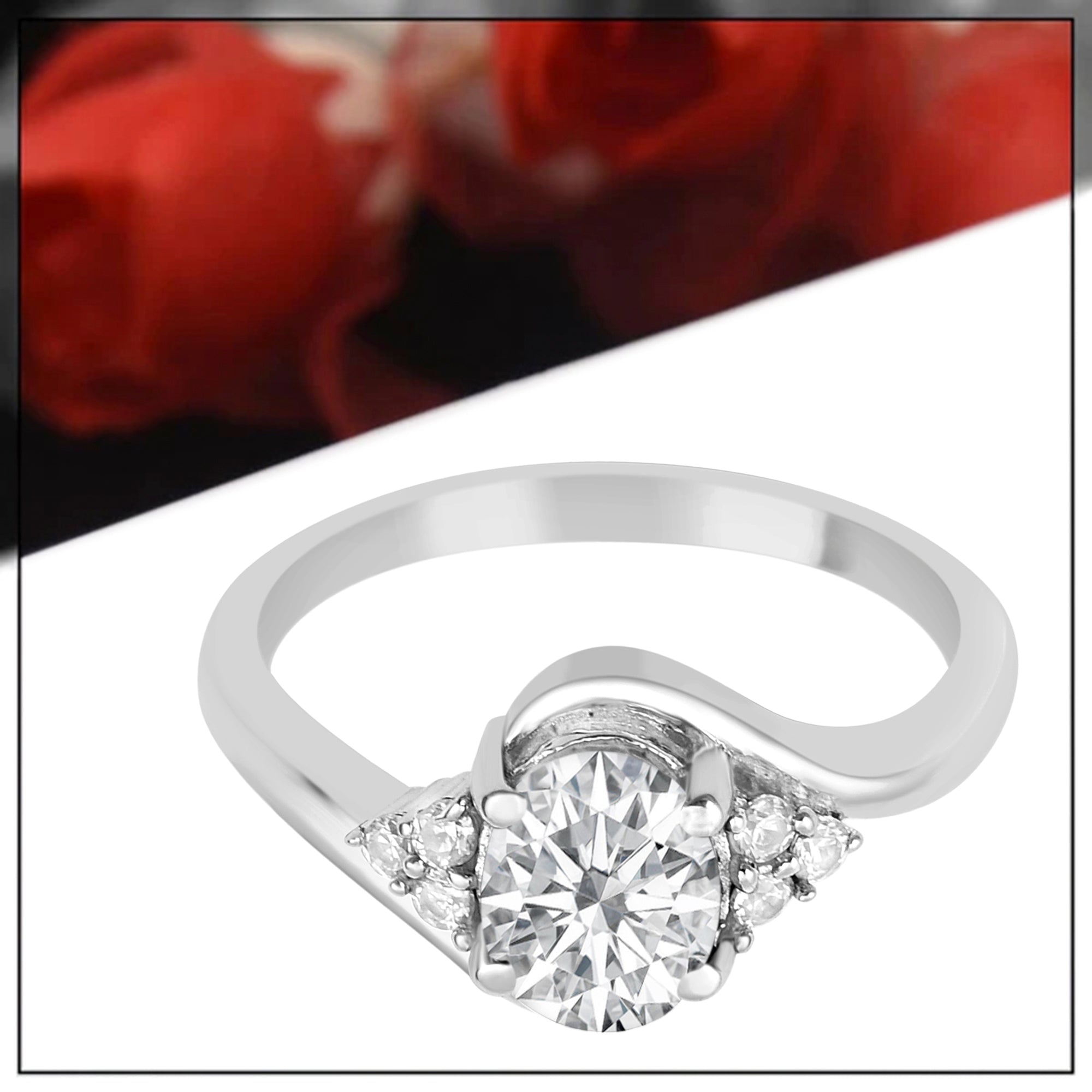 Moissanite Ring