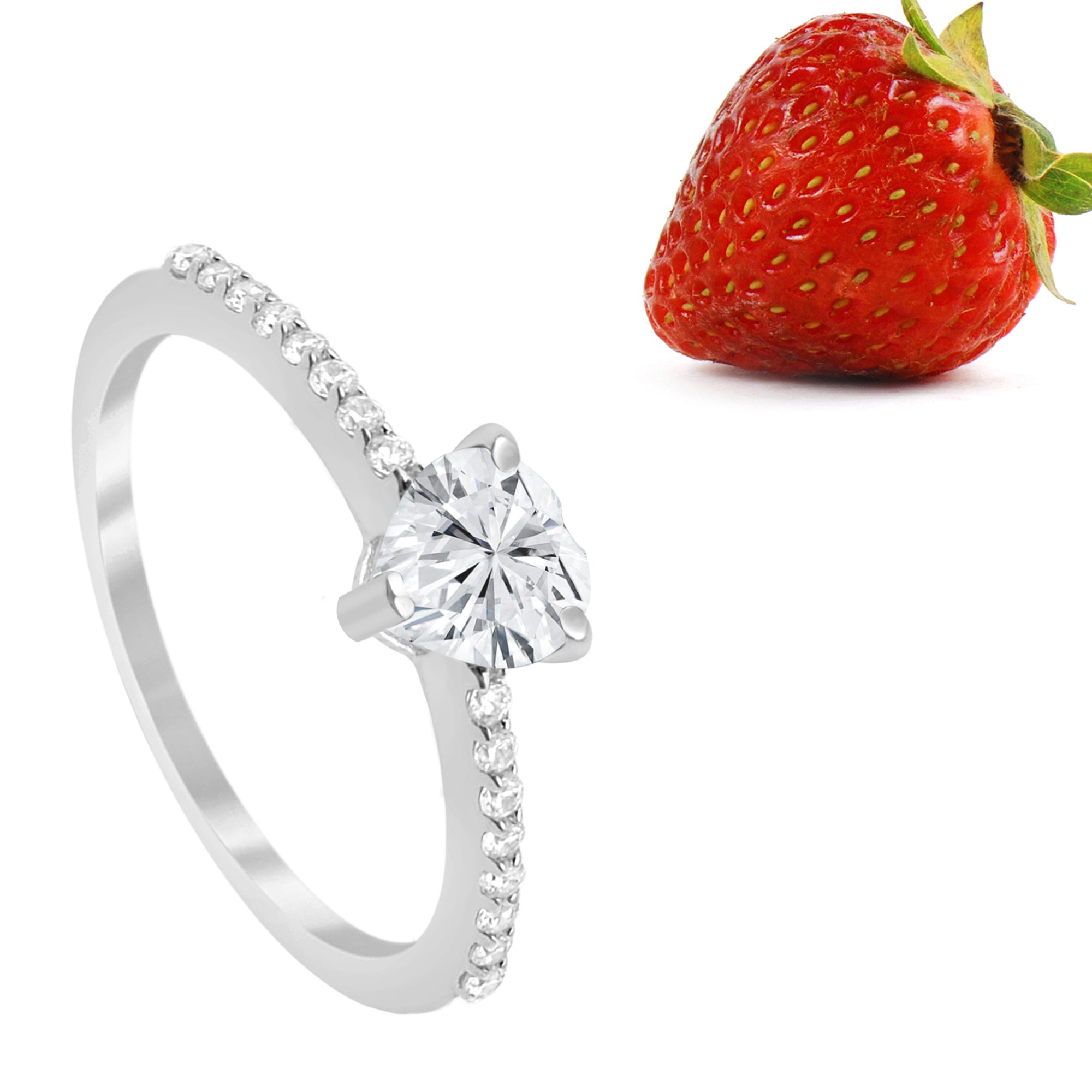 Moissanite Ring