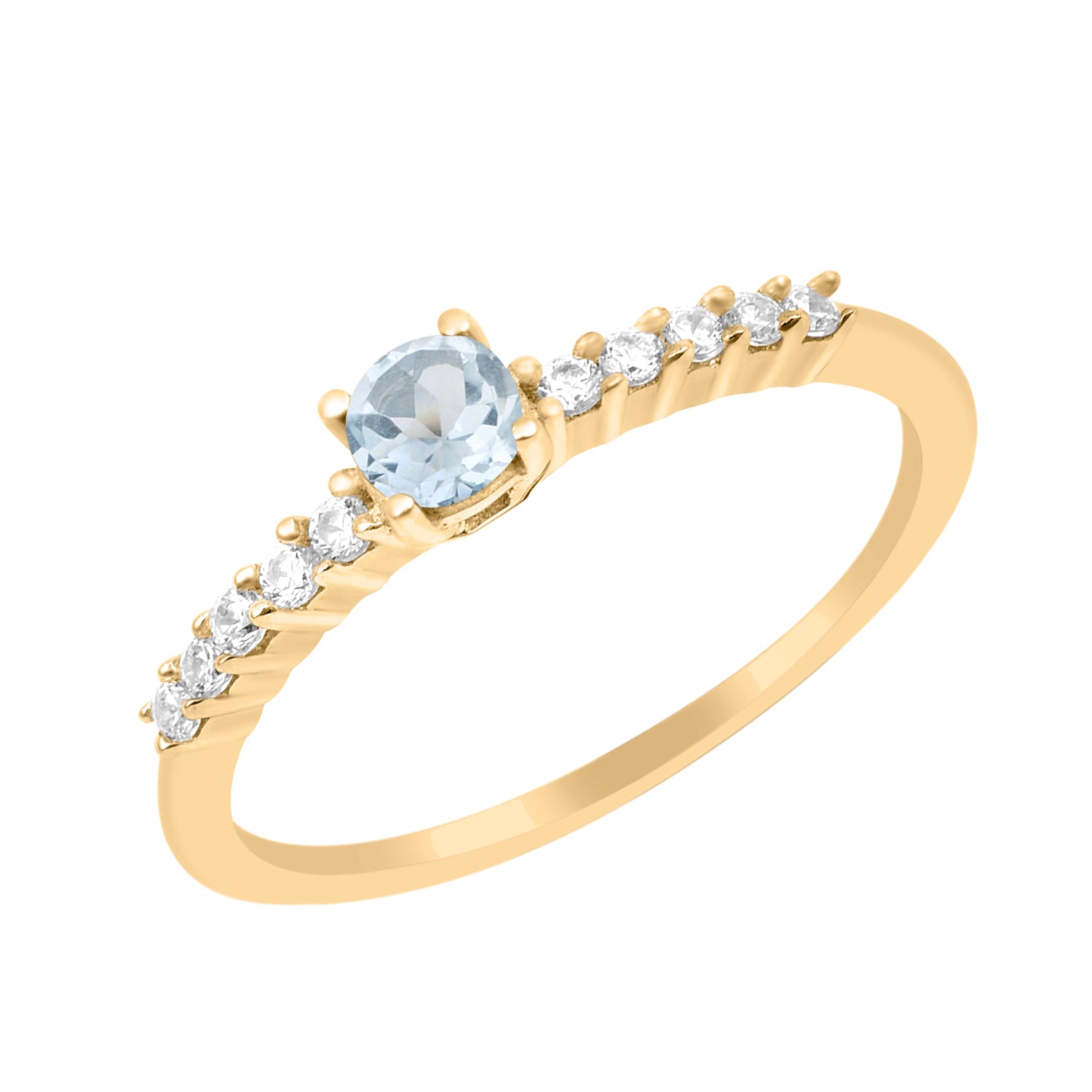 Aquamarine Ring